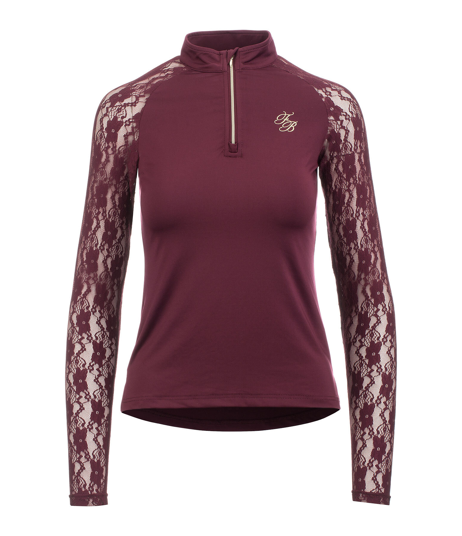Maglia funzionale a maniche lunghe con zip Sanne