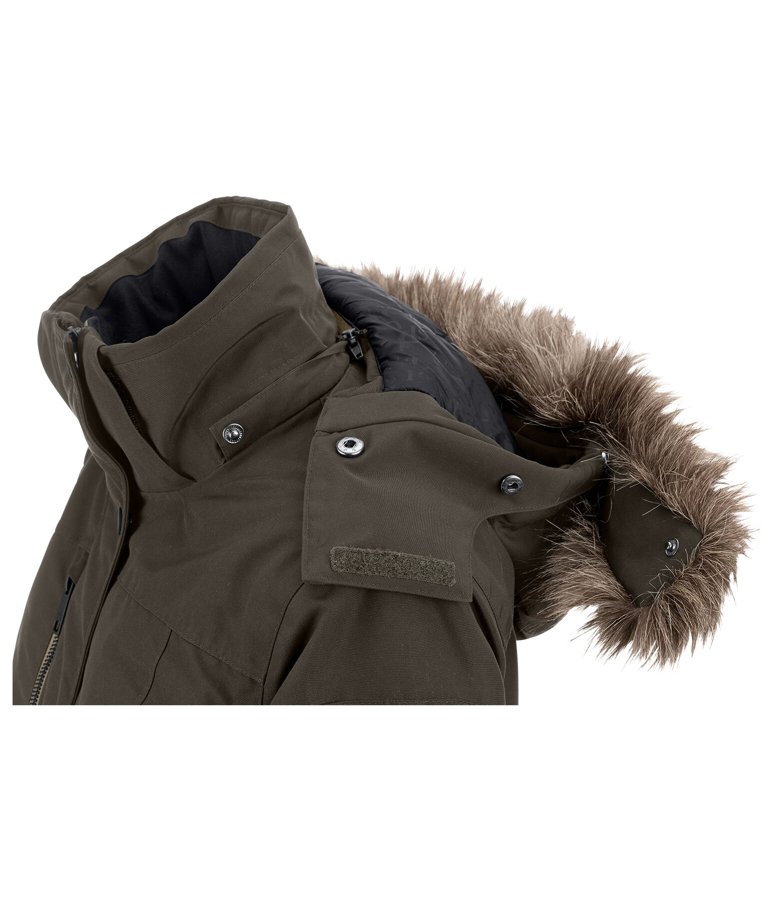 Parka da equitazione funzionale con cappuccio Ulla