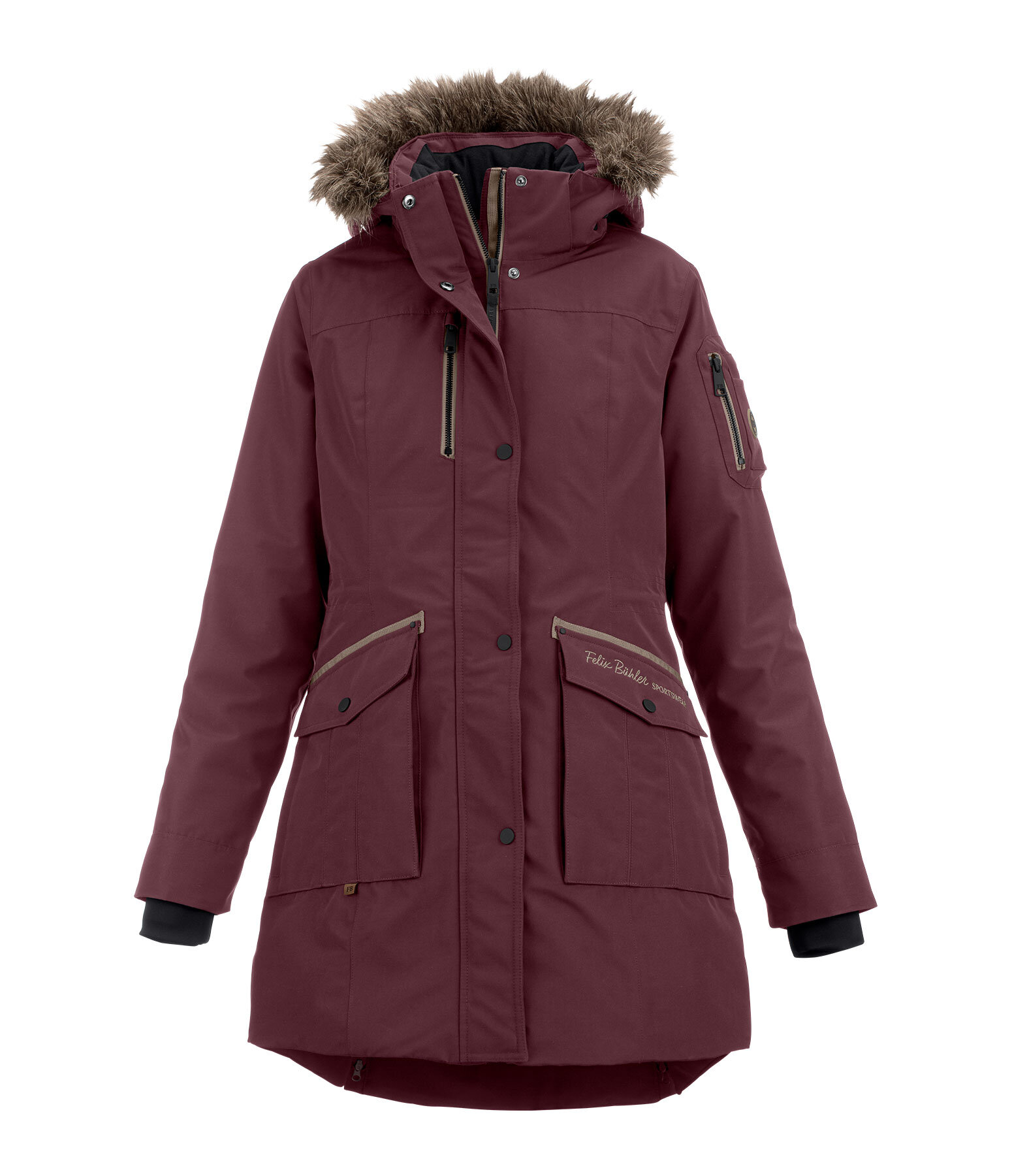 Parka da equitazione funzionale con cappuccio Ulla