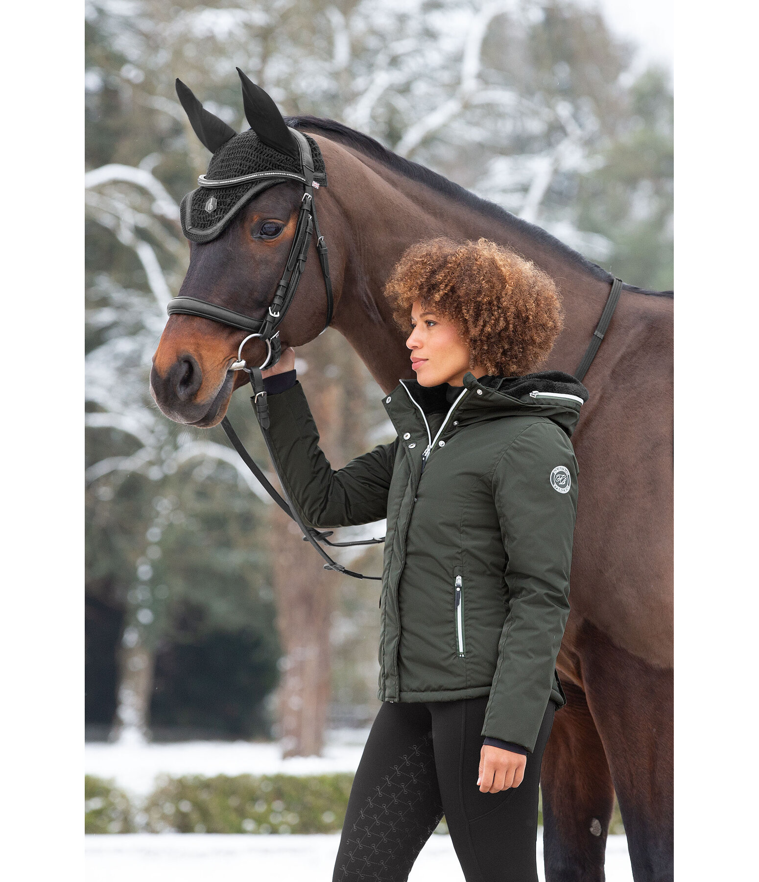 Giacca da equitazione con cappuccio Lotta
