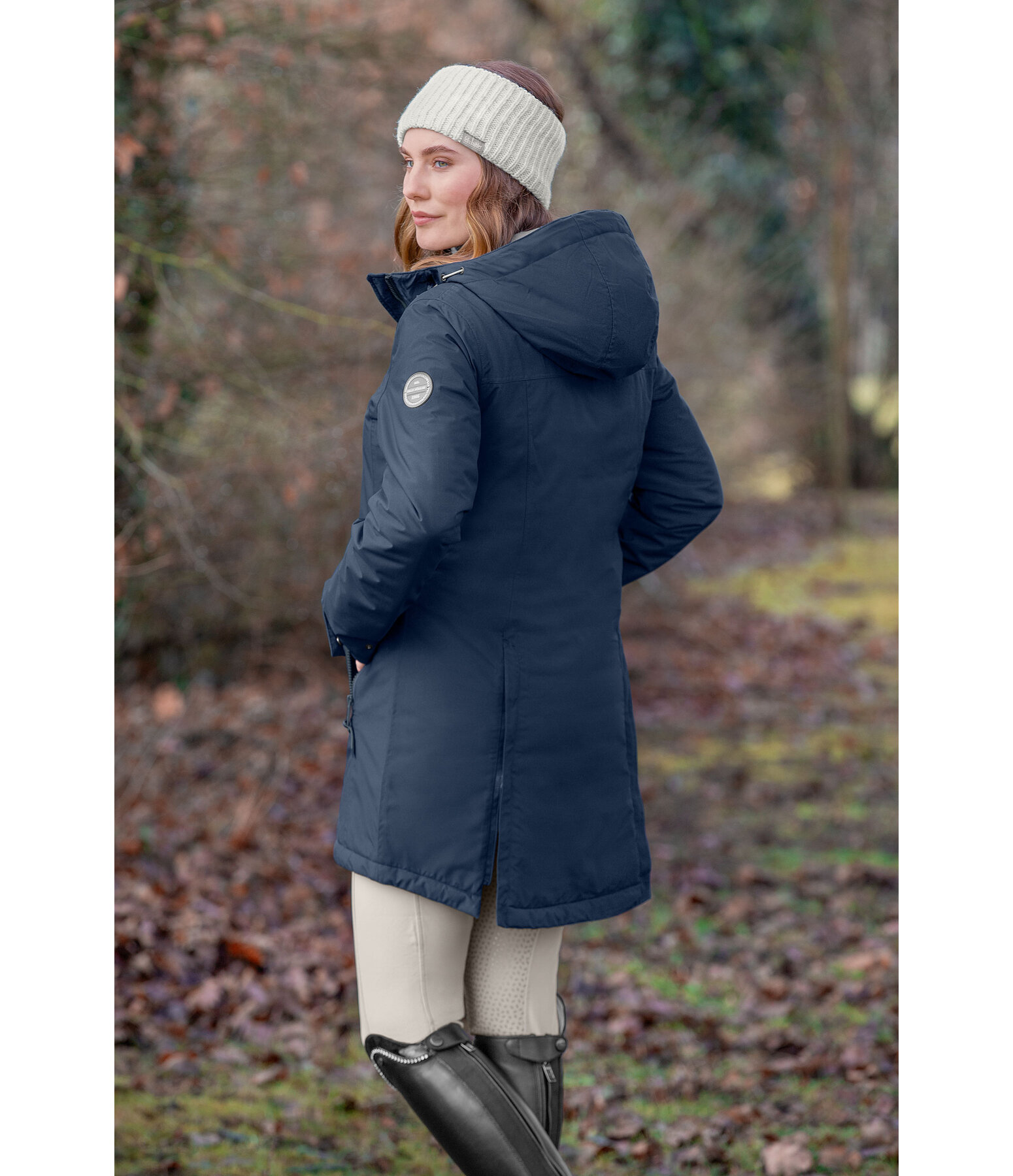 Cappotto da equitazione funzionale con cappuccio Eliza II