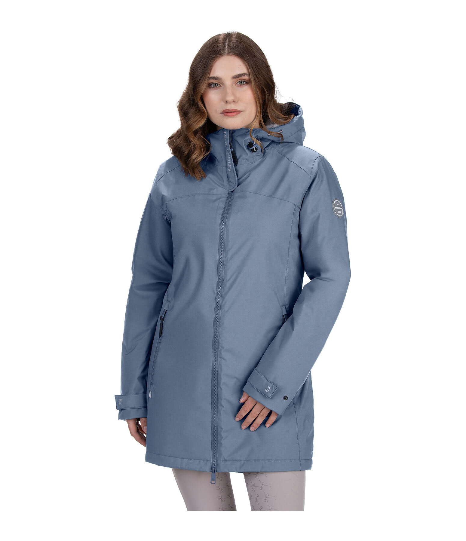 Cappotto da equitazione funzionale con cappuccio Eliza II