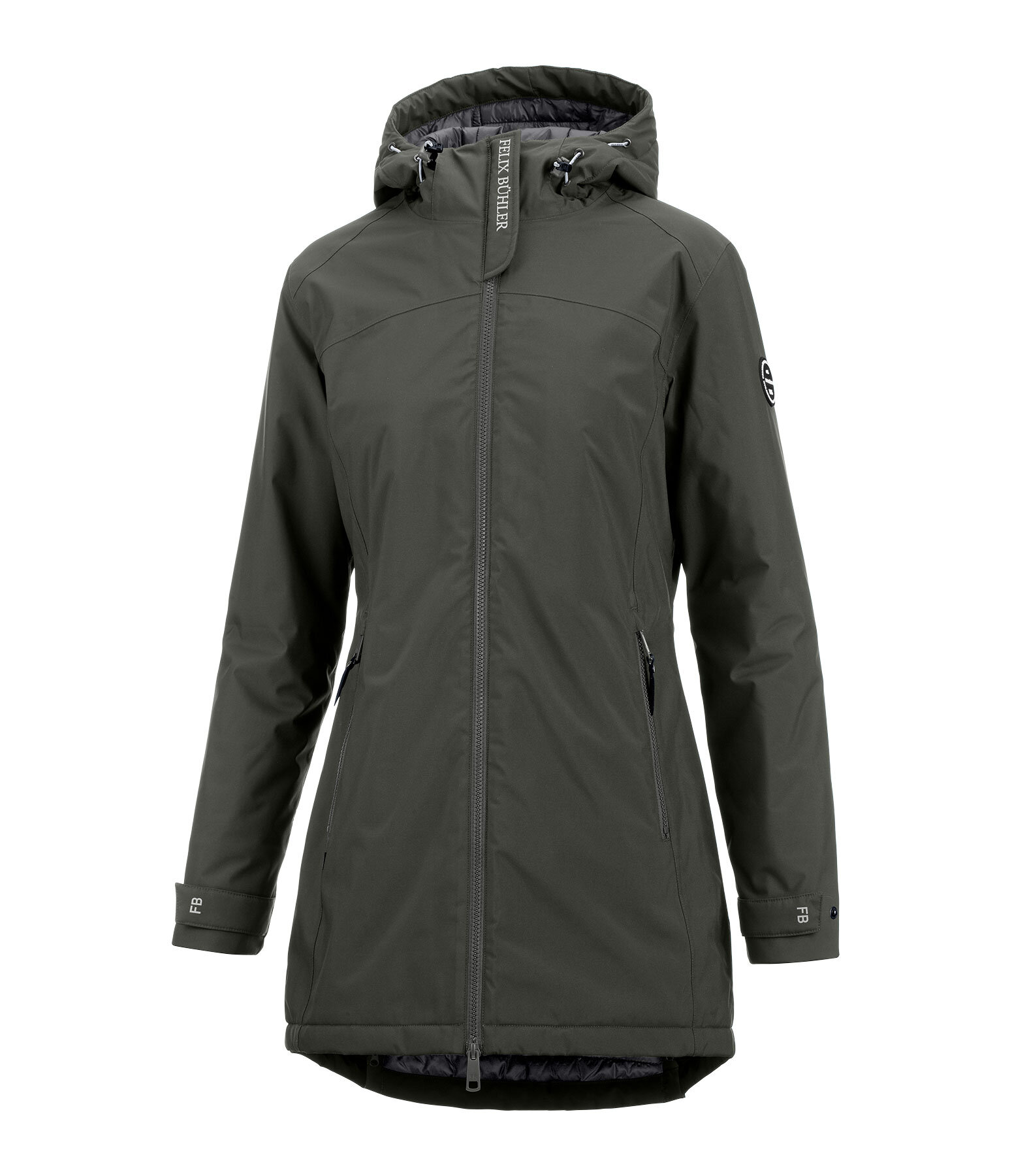 Cappotto da equitazione funzionale con cappuccio Eliza II