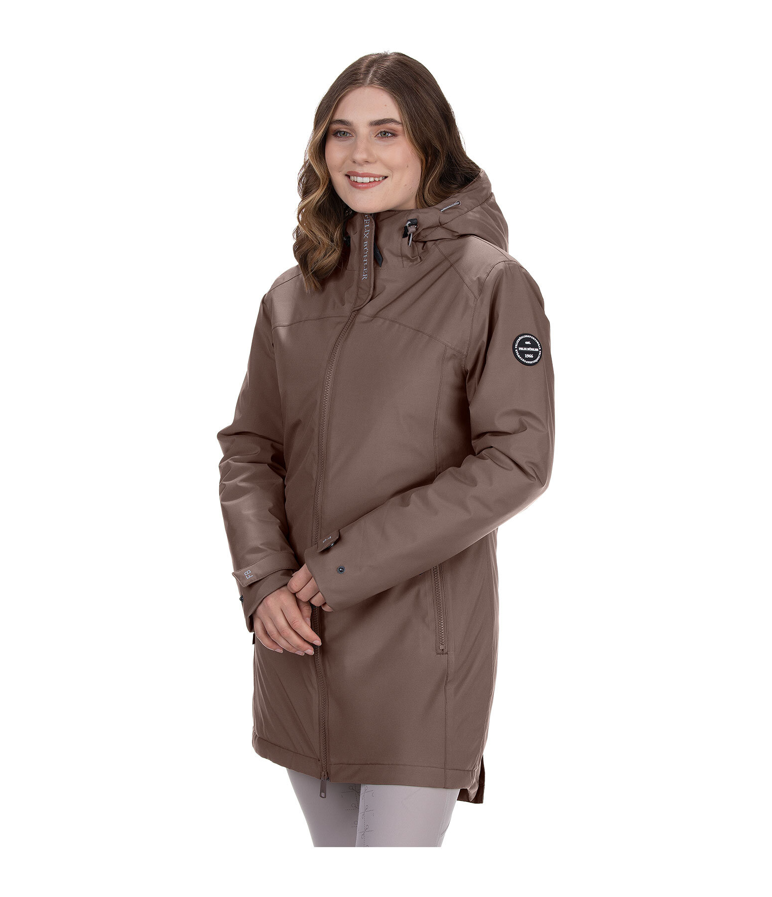 Cappotto da equitazione funzionale con cappuccio Eliza II