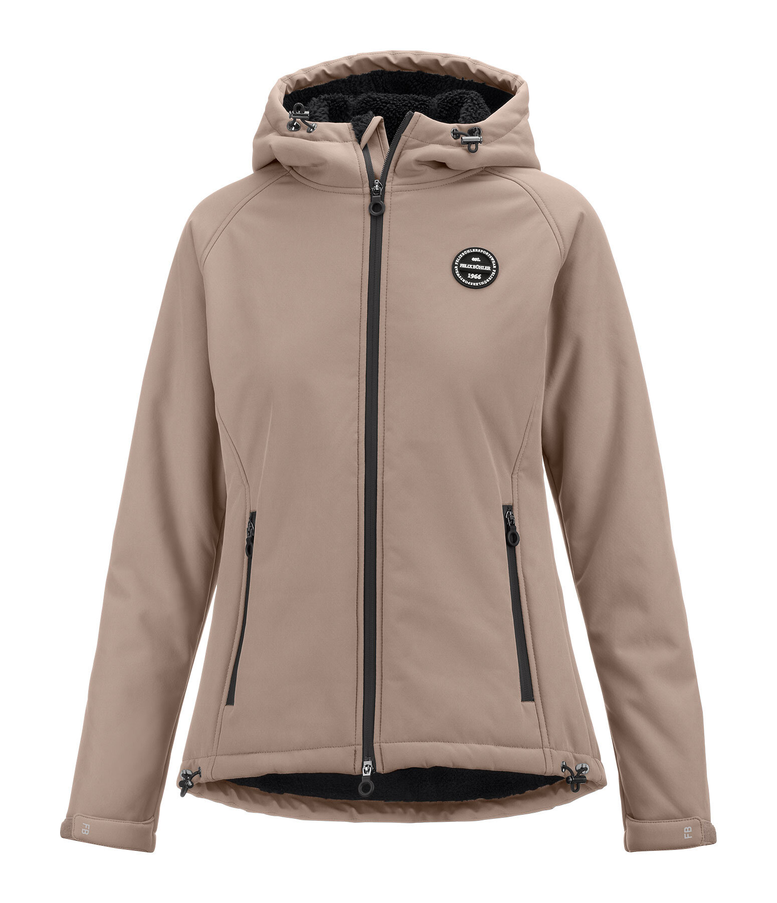 Giacca da equitazione softshell con cappuccio Lara II