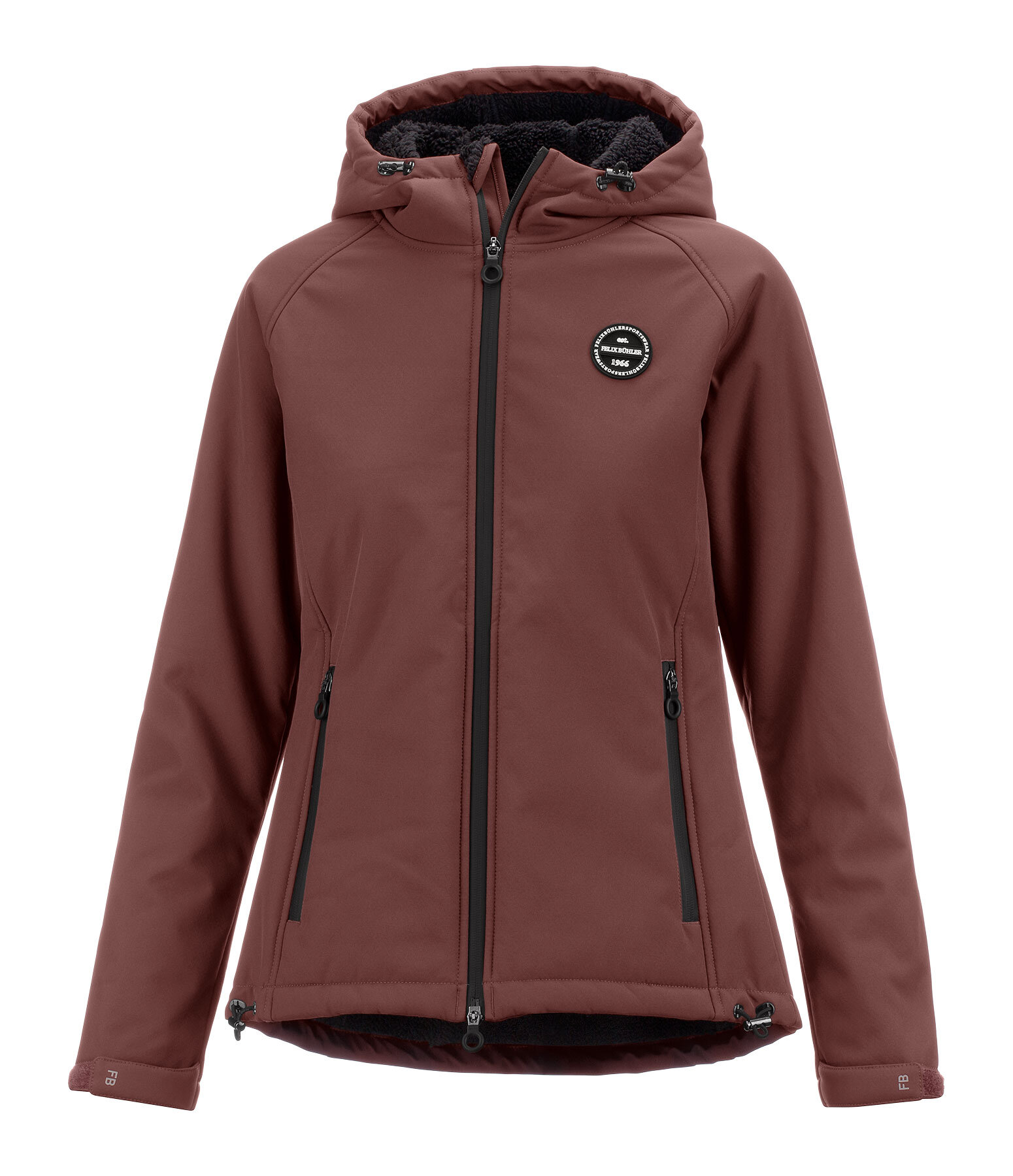 Giacca da equitazione softshell con cappuccio Lara II