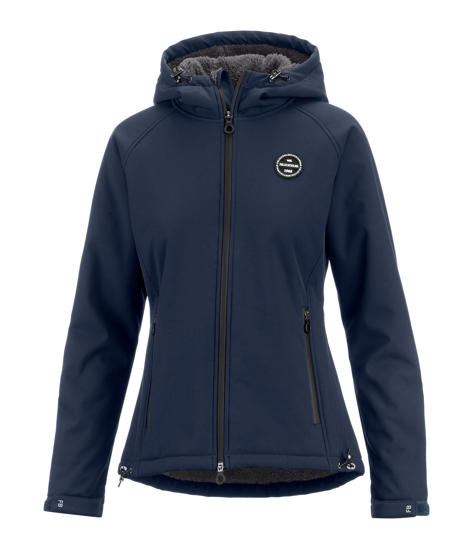 Giacca da equitazione softshell con cappuccio Lara II