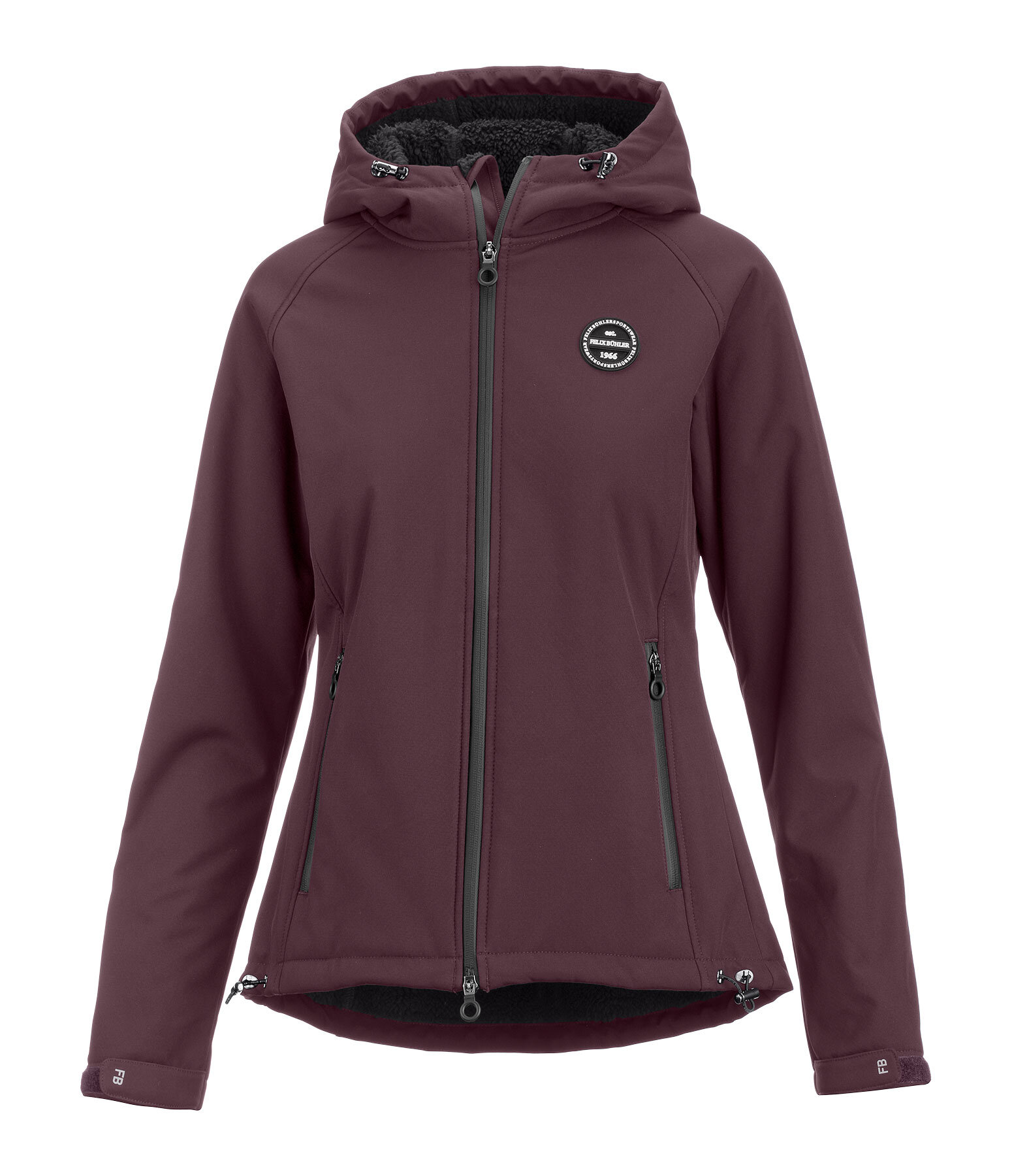 Giacca da equitazione softshell con cappuccio Lara II