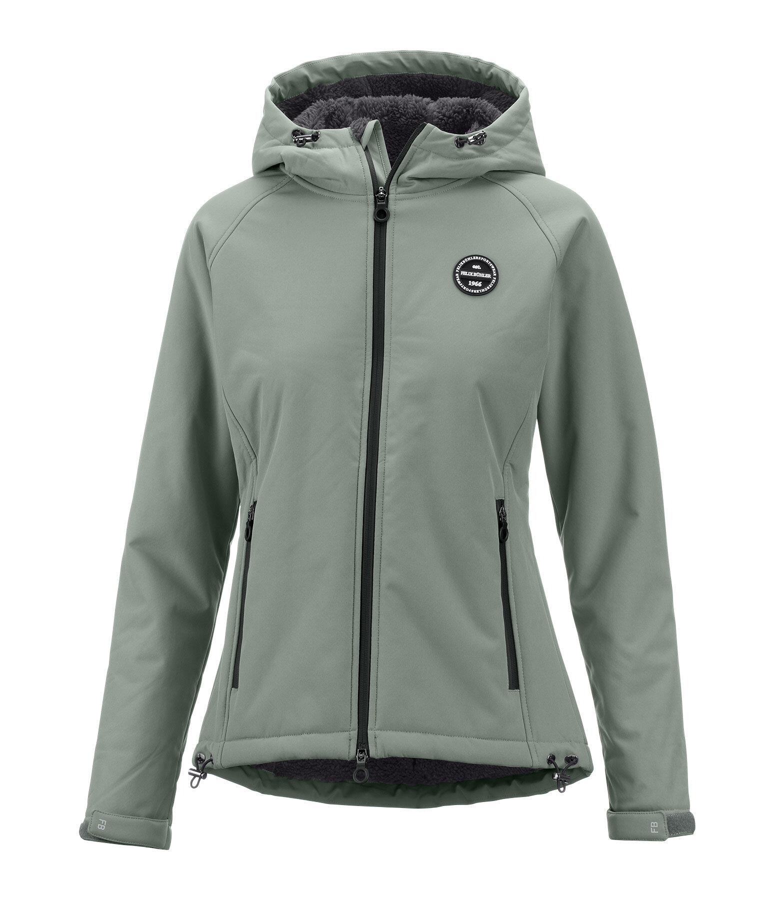 Giacca da equitazione softshell con cappuccio Lara II