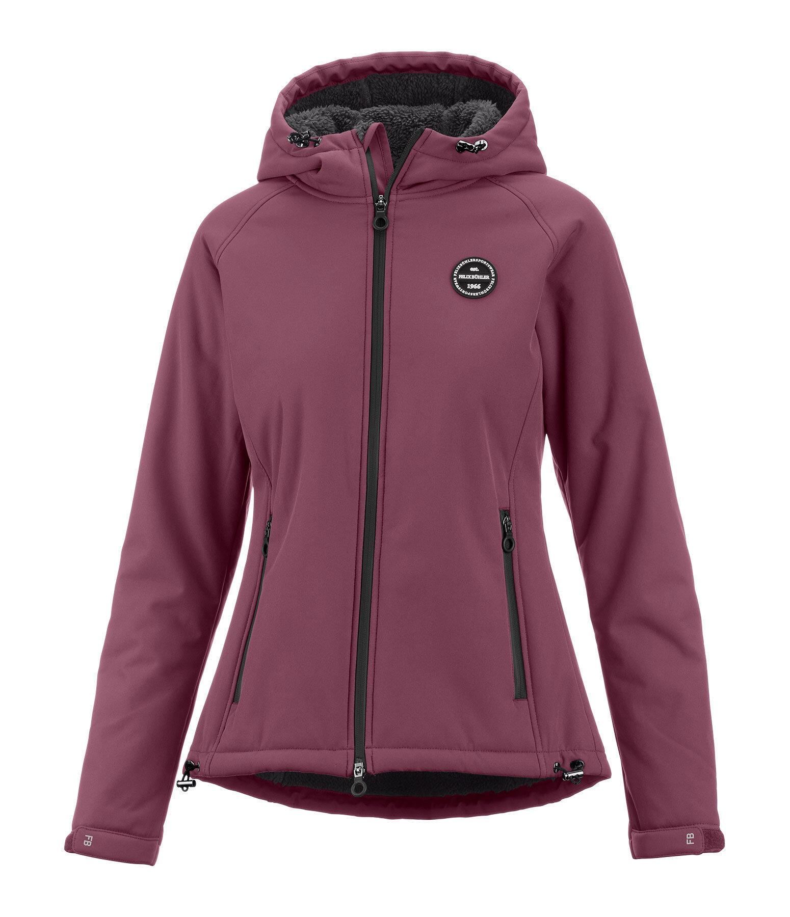 Giacca da equitazione softshell con cappuccio Lara II