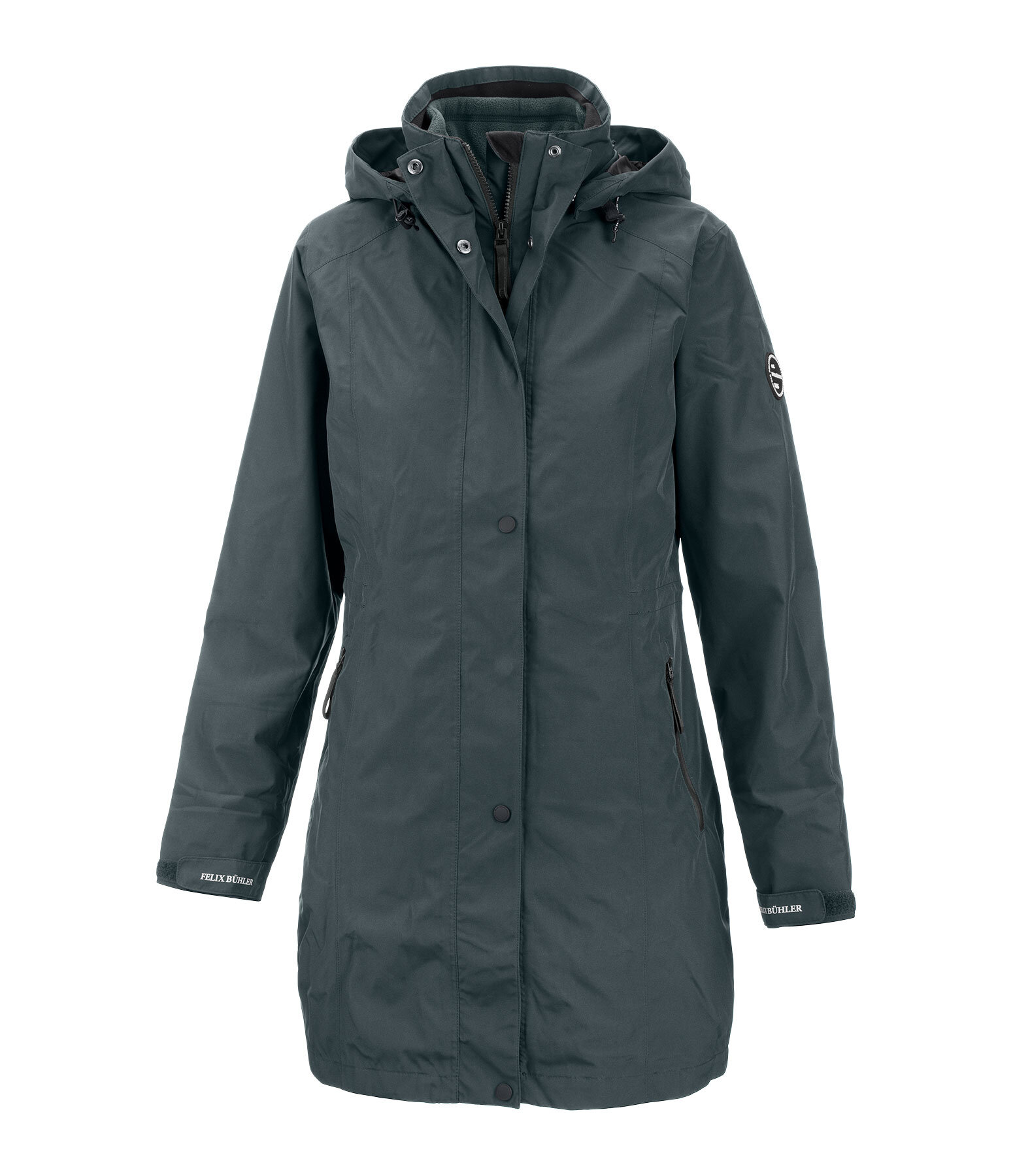 Cappotto da equitazione funzionale 3 in 1 con cappuccio Phoebe