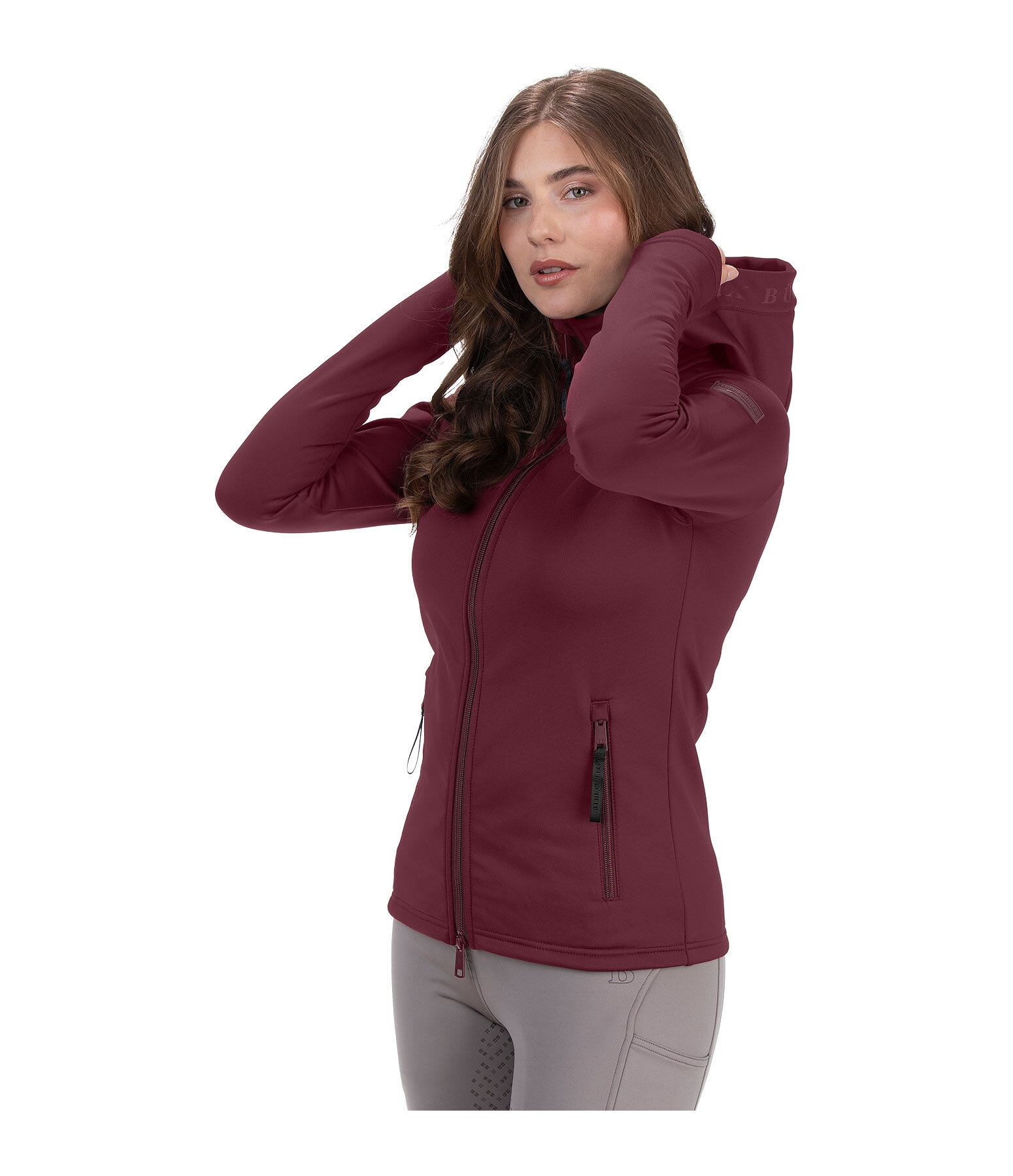 Felpa Performance Stretch con cappuccio Carin