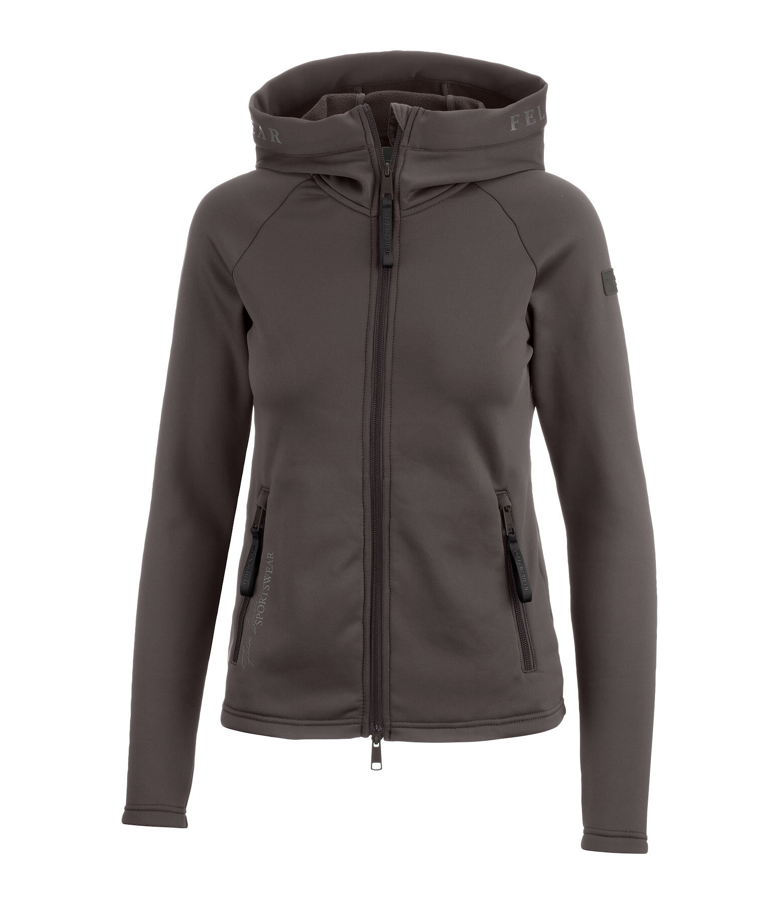 Felpa Performance Stretch con cappuccio Carin