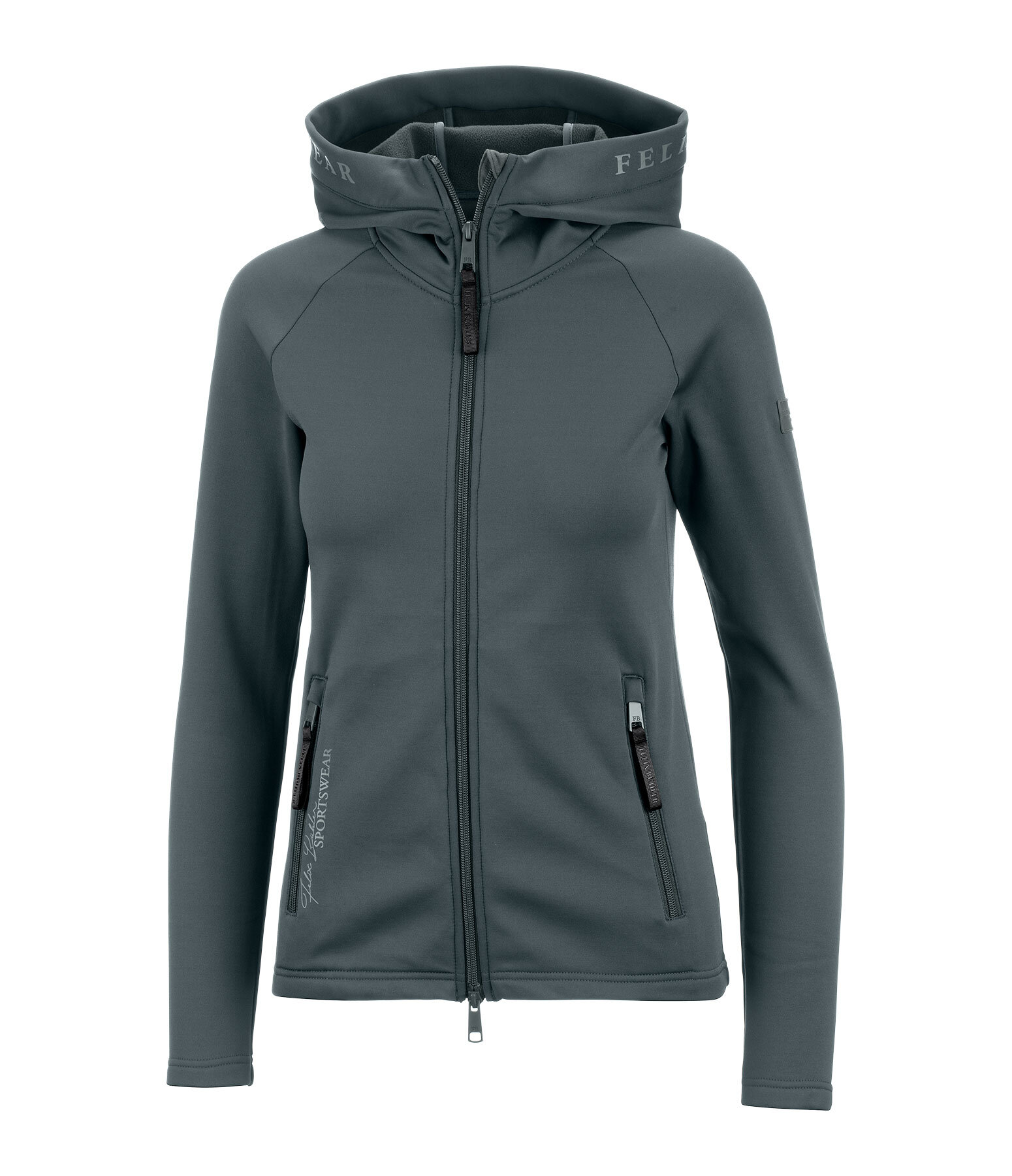 Felpa Performance Stretch con cappuccio Carin