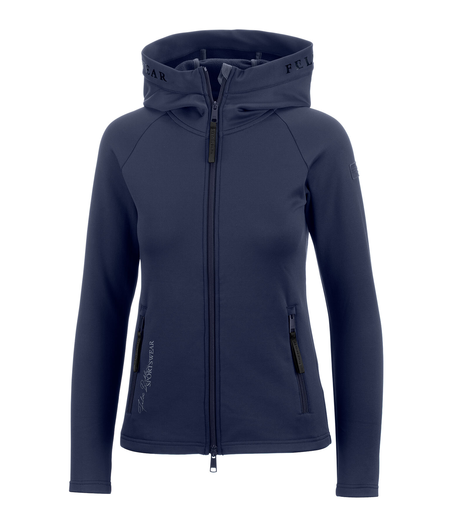 Felpa Performance Stretch con cappuccio Carin