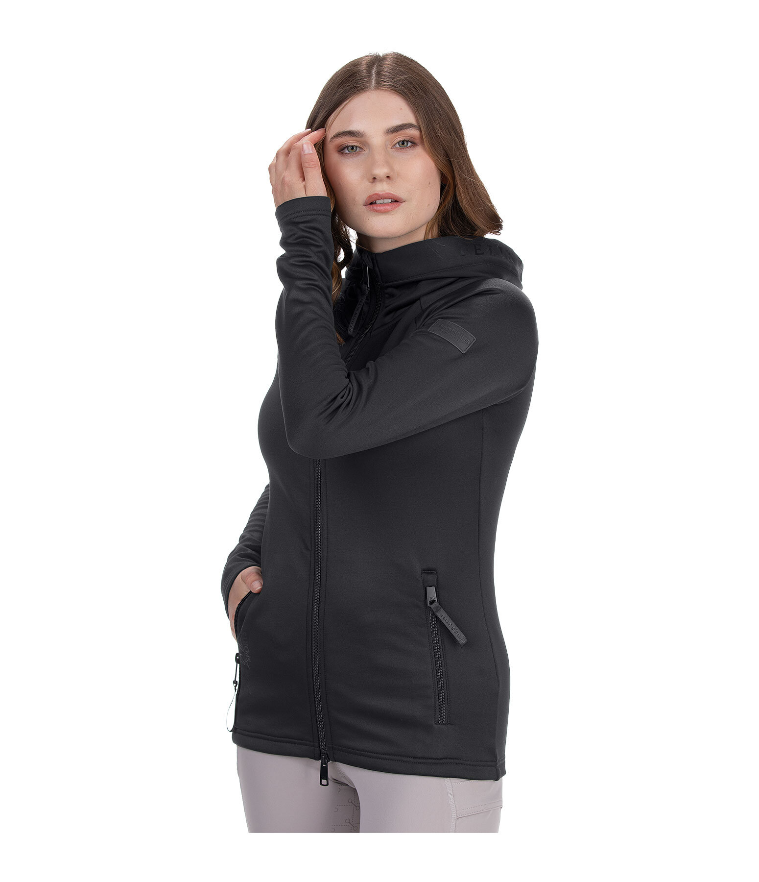 Felpa Performance Stretch con cappuccio Carin