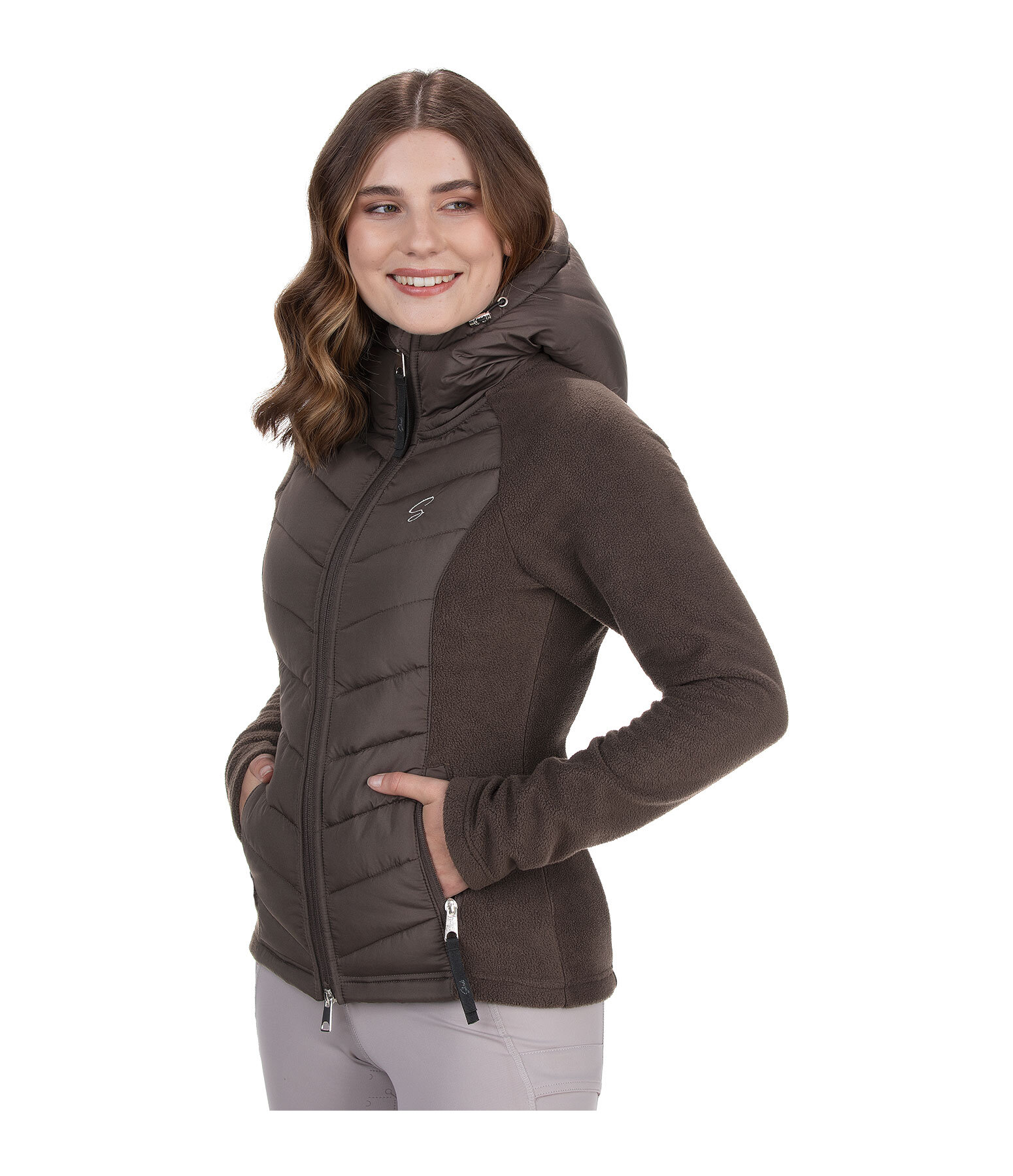 Giacca combinata con cappuccio Elisa