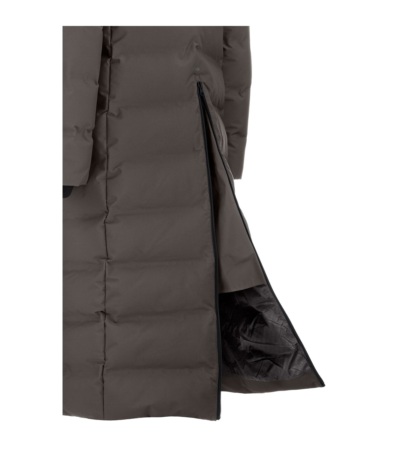 Cappotto da equitazione trapuntato con cappuccio Zoe