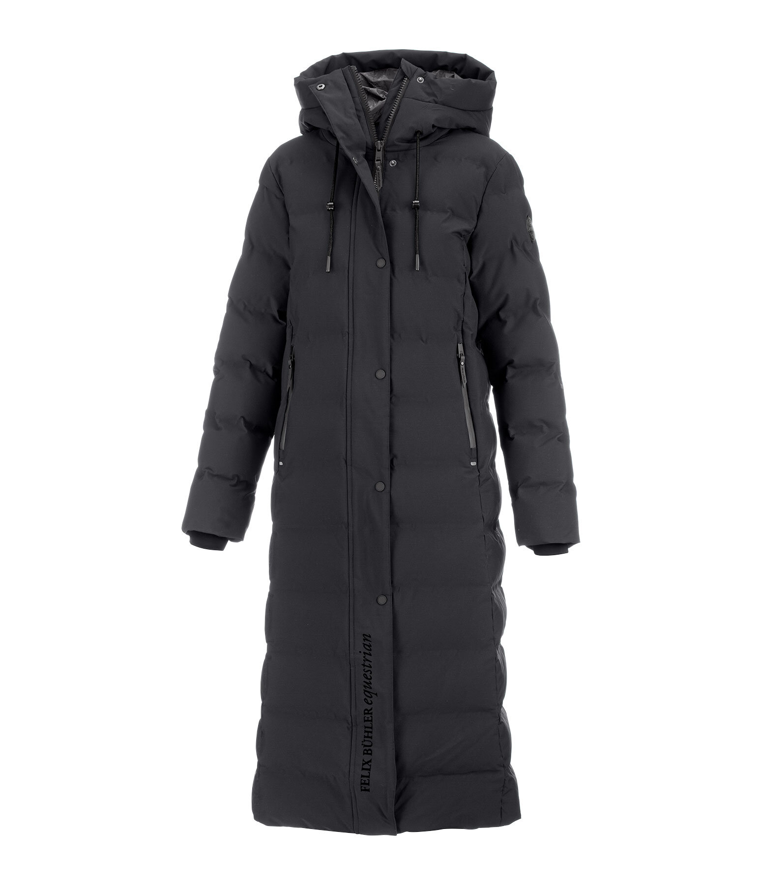 Cappotto da equitazione trapuntato con cappuccio Zoe
