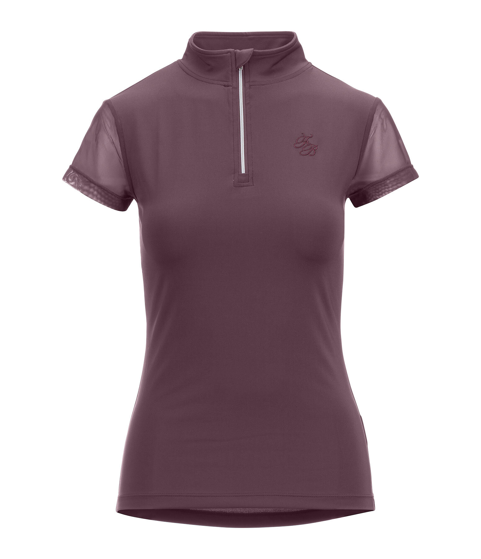 T-shirt funzionale con zip  Mesh Breezy