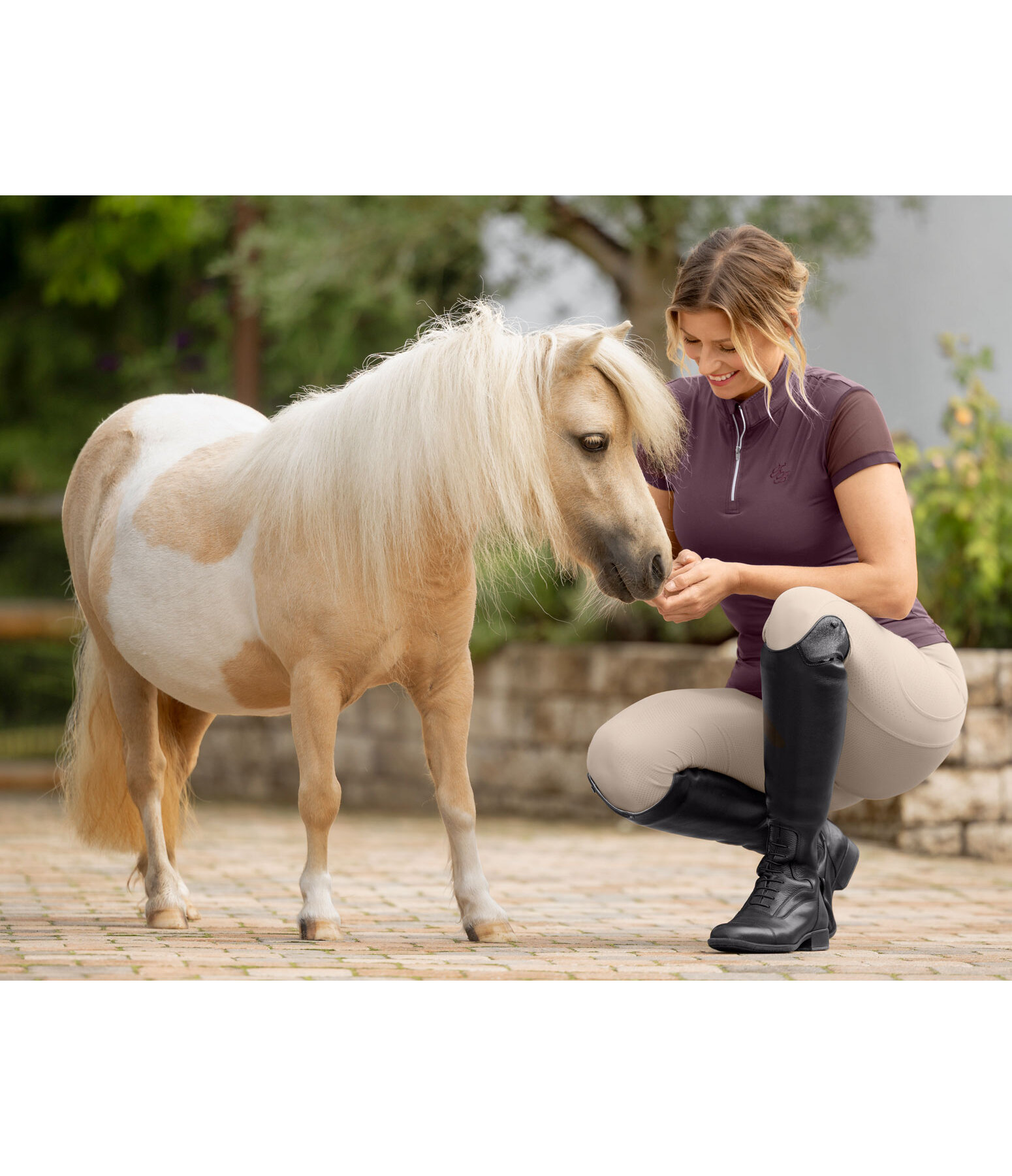 T-shirt funzionale con zip  Mesh Breezy