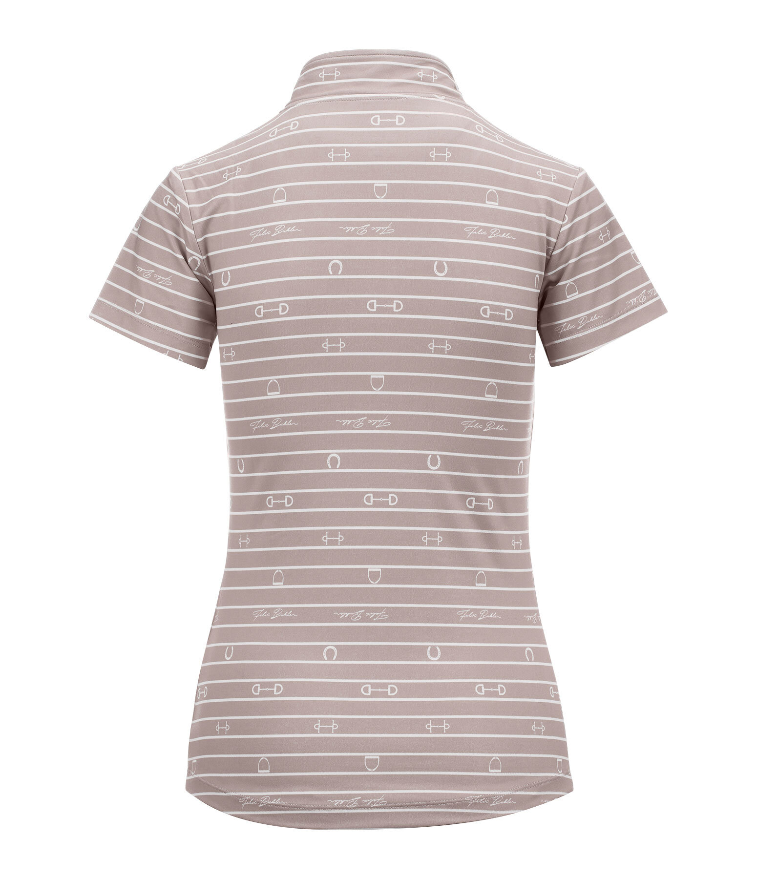 T-shirt funzionale con zip Mari