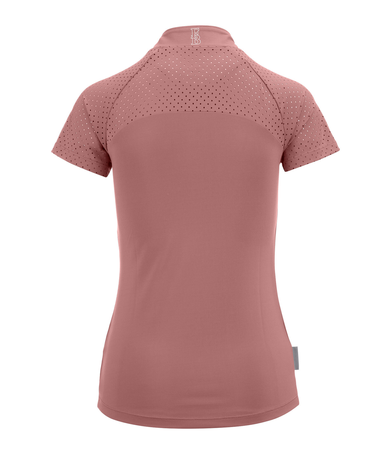 T-shirt funzionale con zip Julie