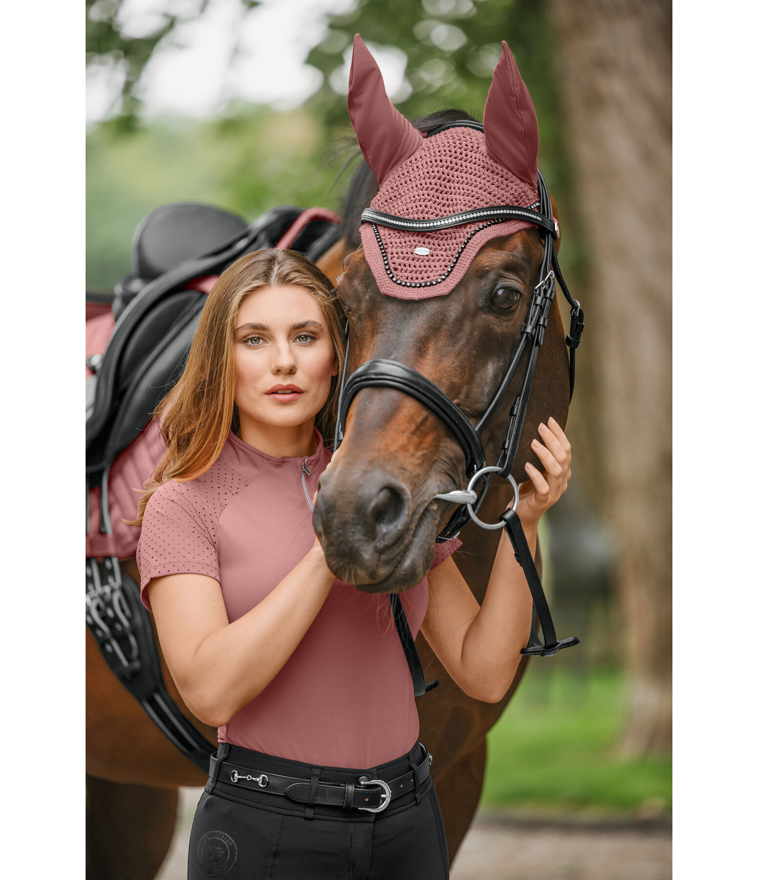 T-shirt funzionale con zip Julie