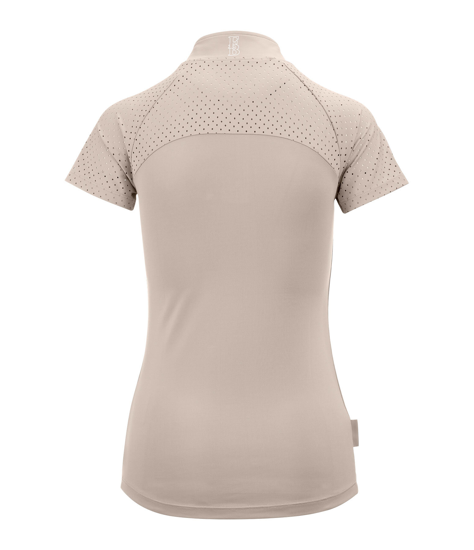 T-shirt funzionale con zip Julie