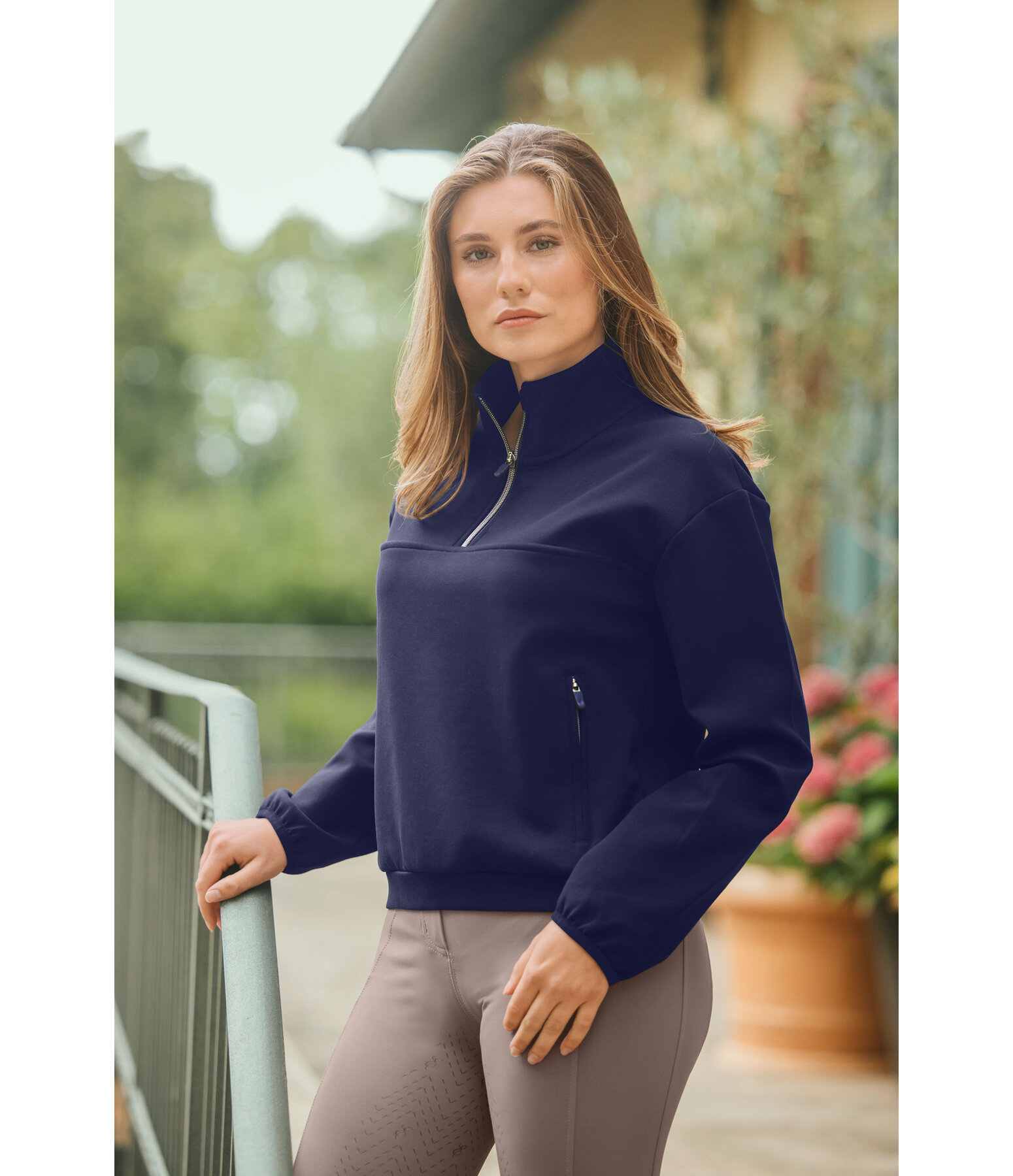 Felpa cropped Alessa