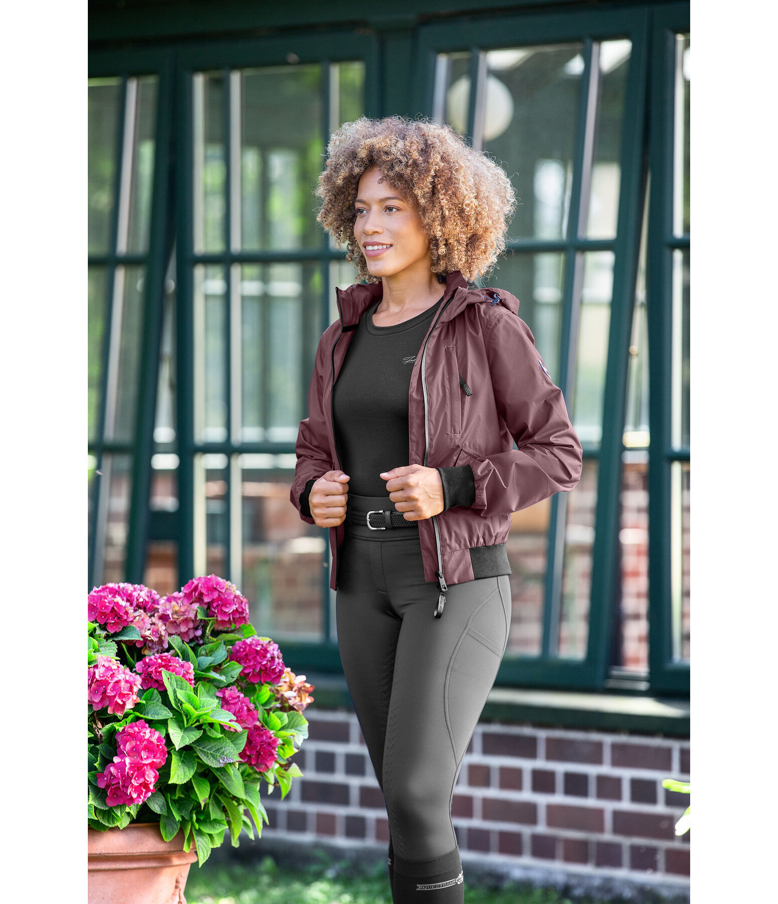 Blouson funzionale con cappuccio Ines Life Cycle