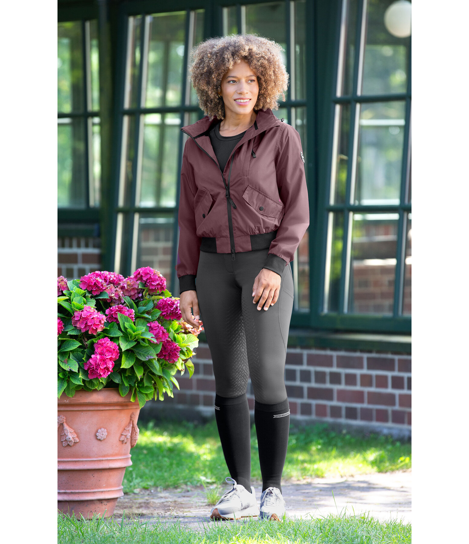 Blouson funzionale con cappuccio Ines Life Cycle