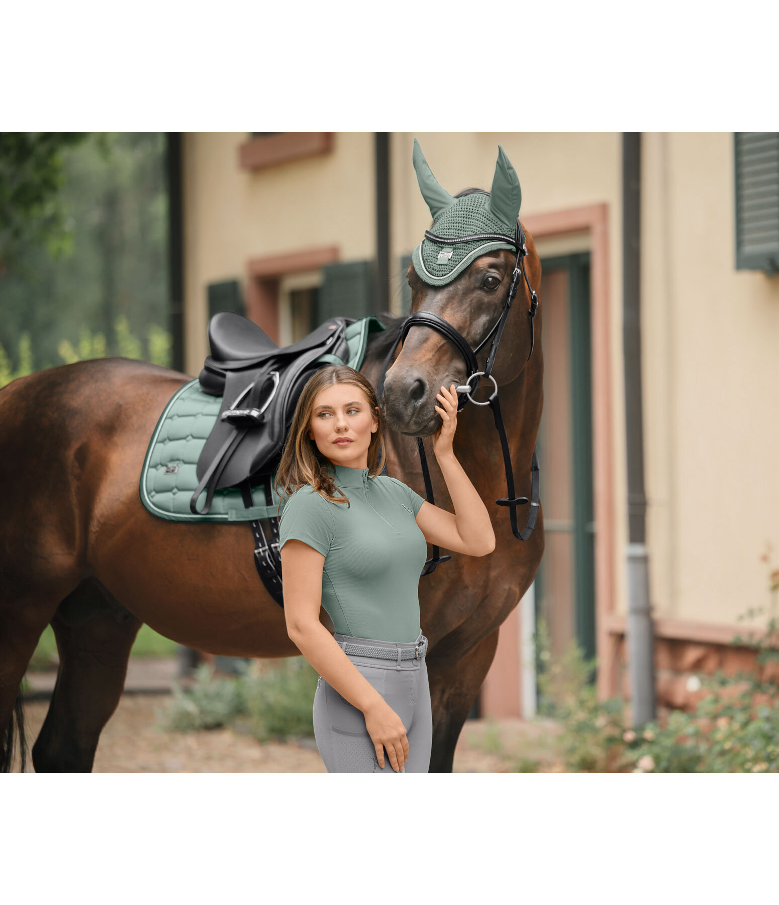 T-shirt funzionale con zip Jonna