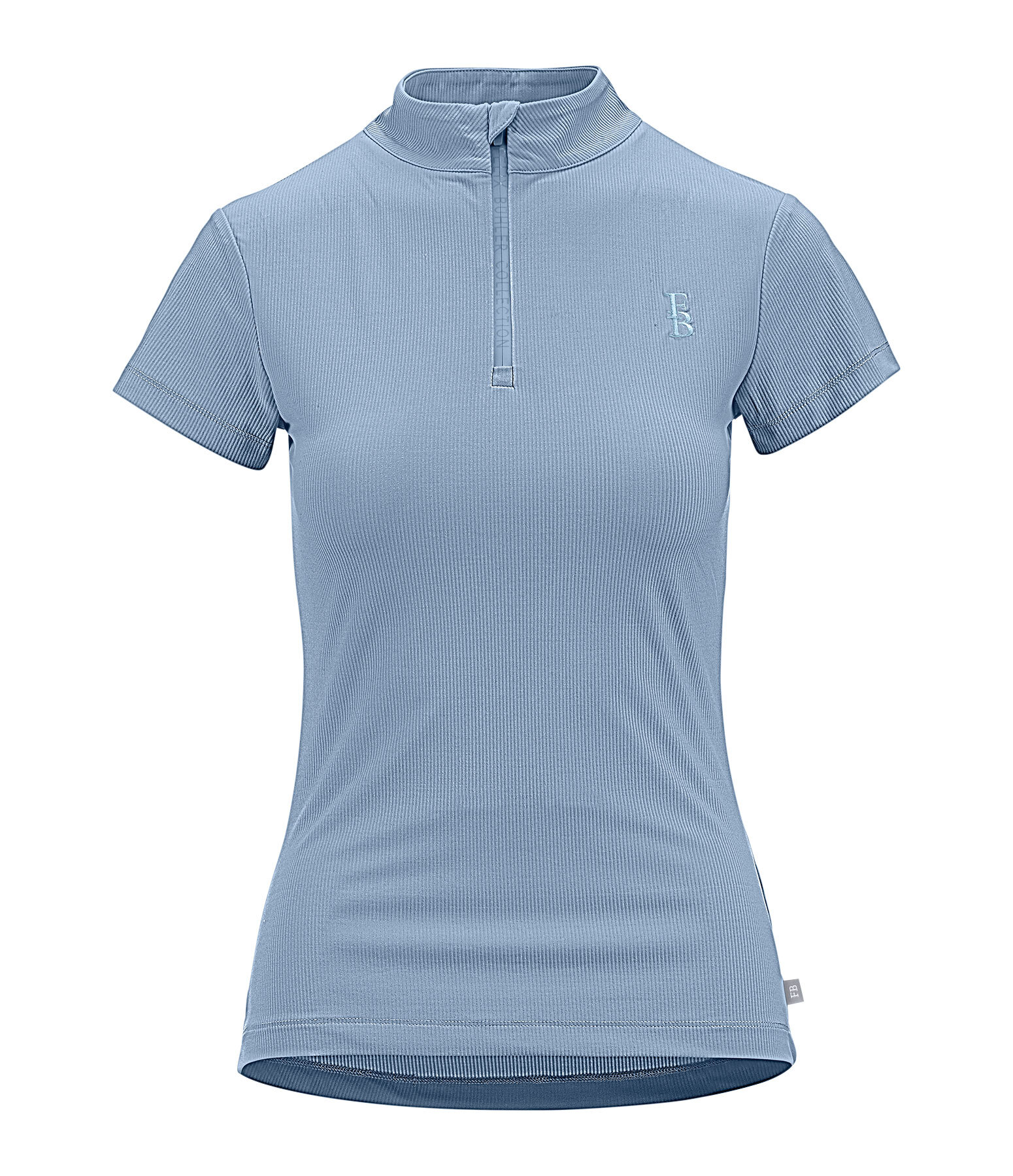 T-shirt funzionale con zip Jonna