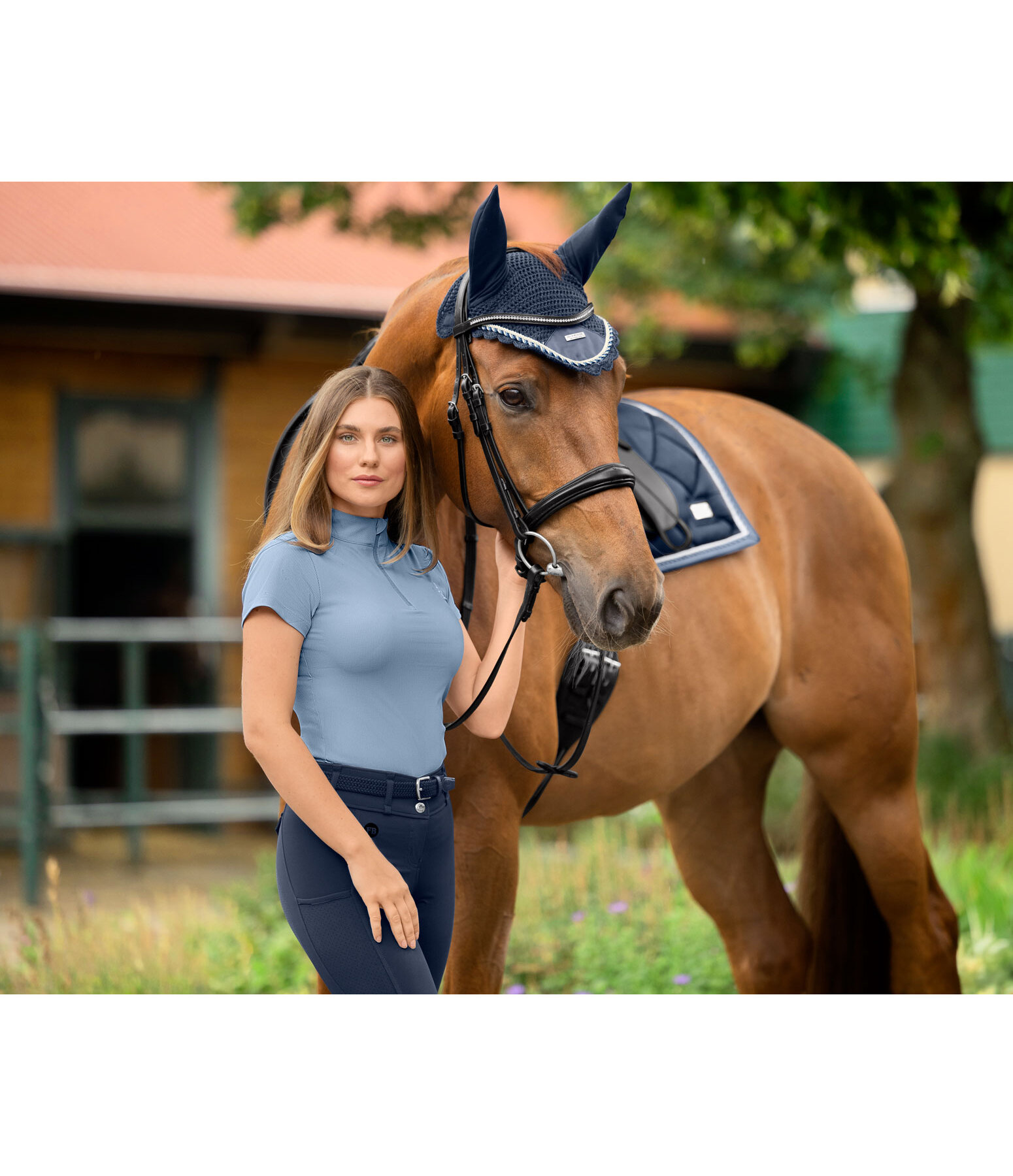 T-shirt funzionale con zip Jonna