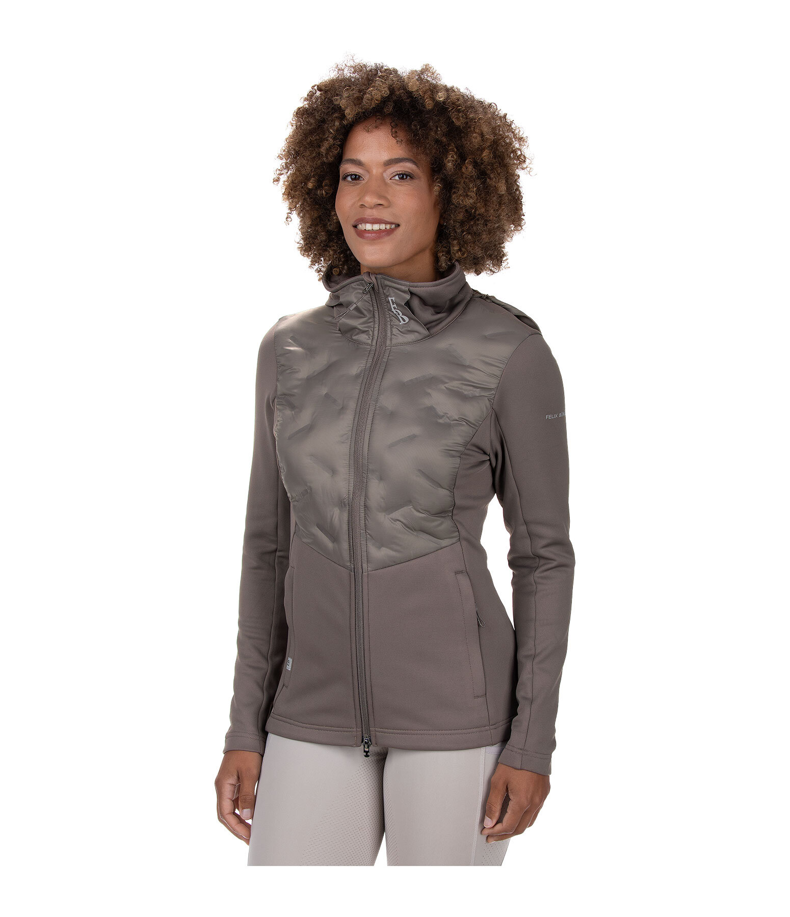 Giacca combinata con cappuccio Lina