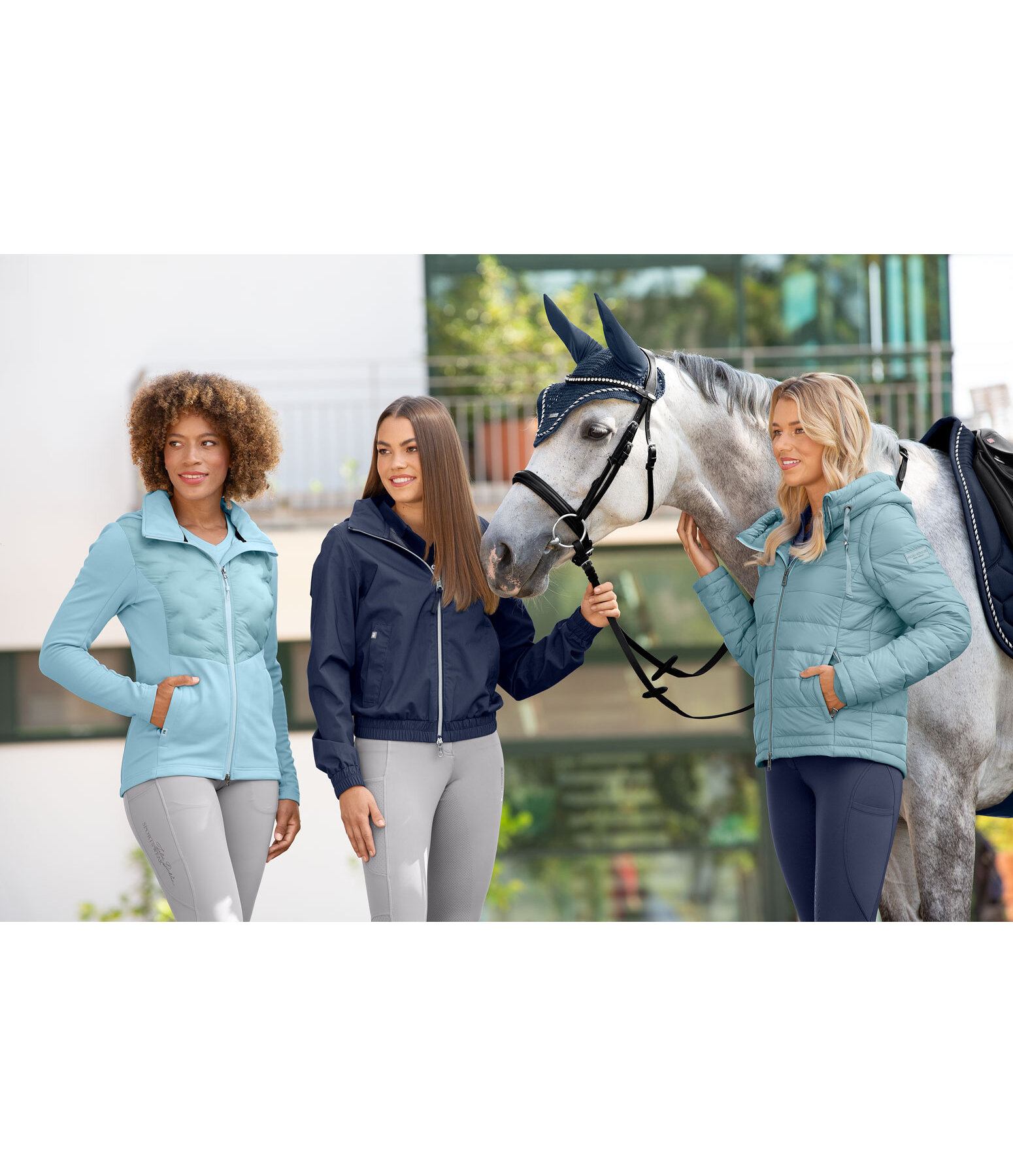 Giacca combinata con cappuccio Lina