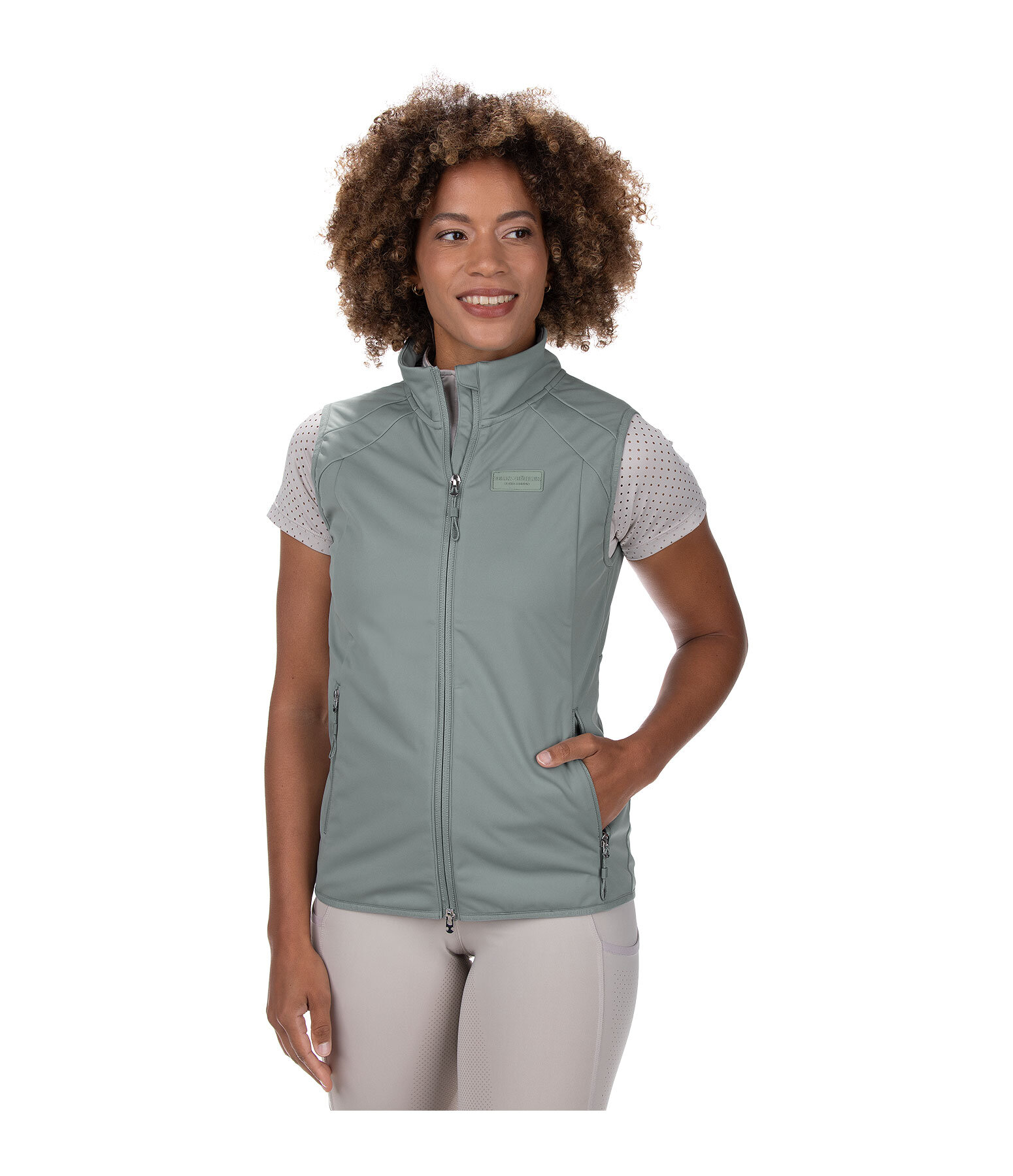 Gilet da equitazione softshell Leona