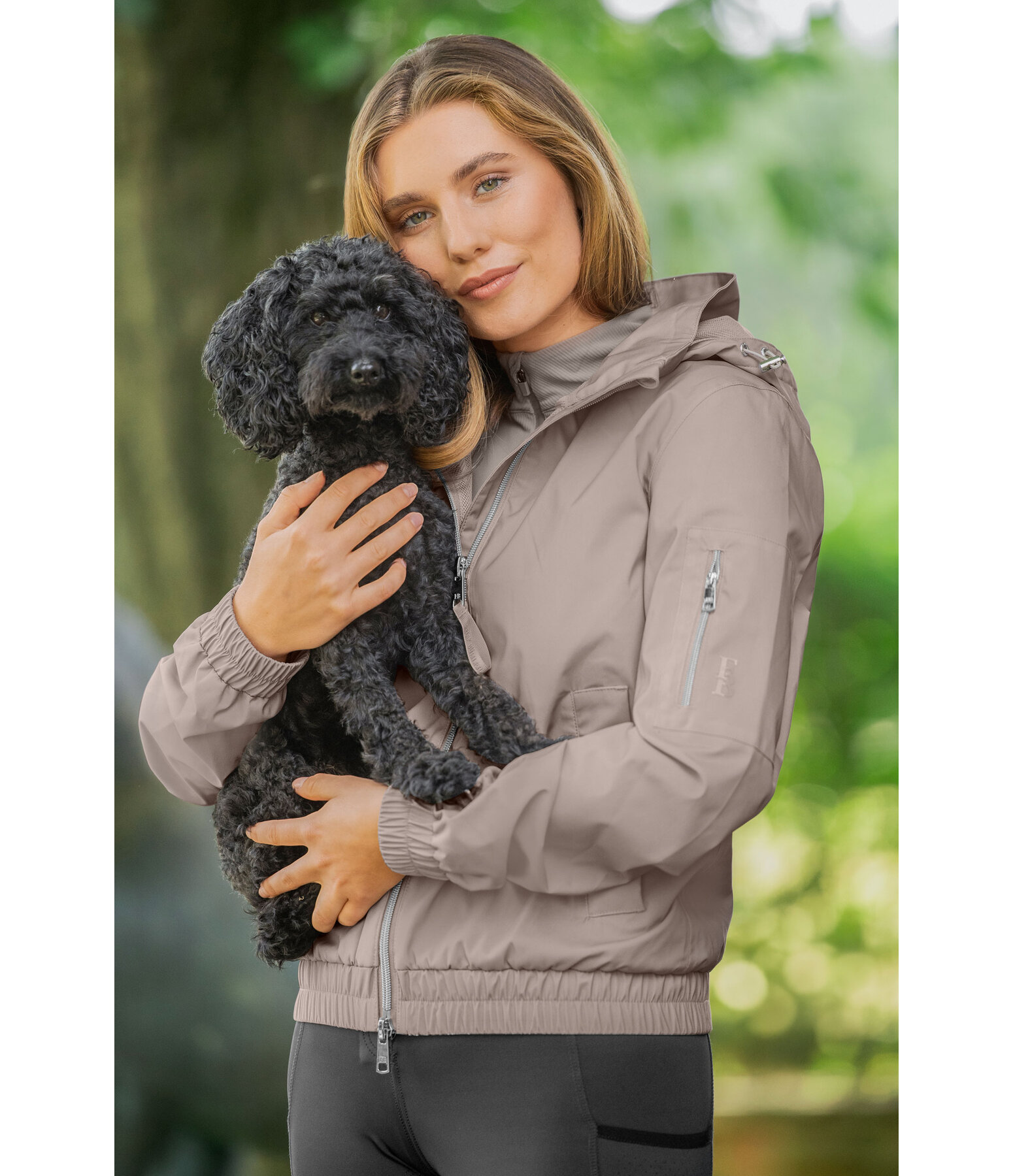 Blouson funzionale con cappuccio Nila