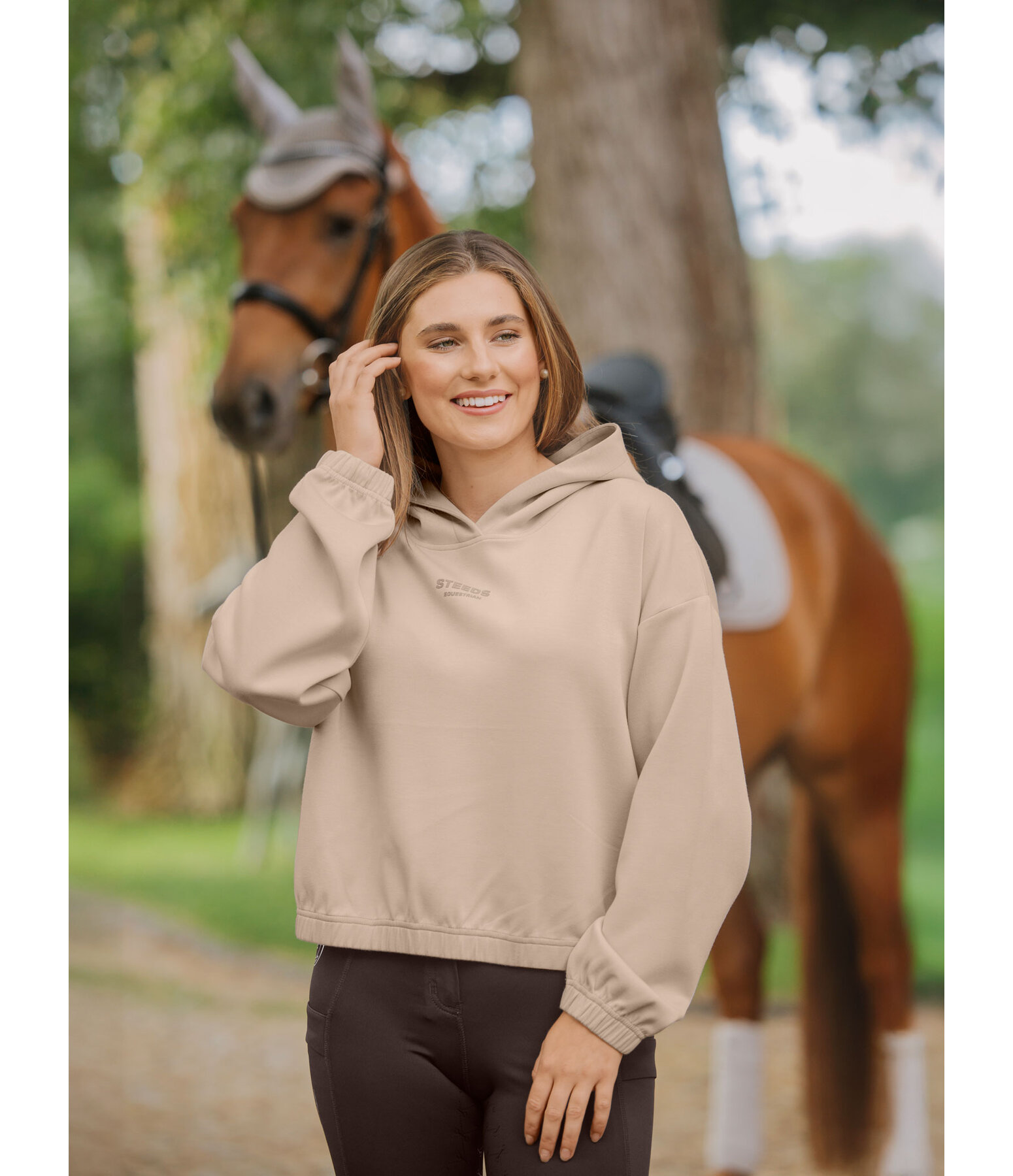 Felpa con cappuccio Liara