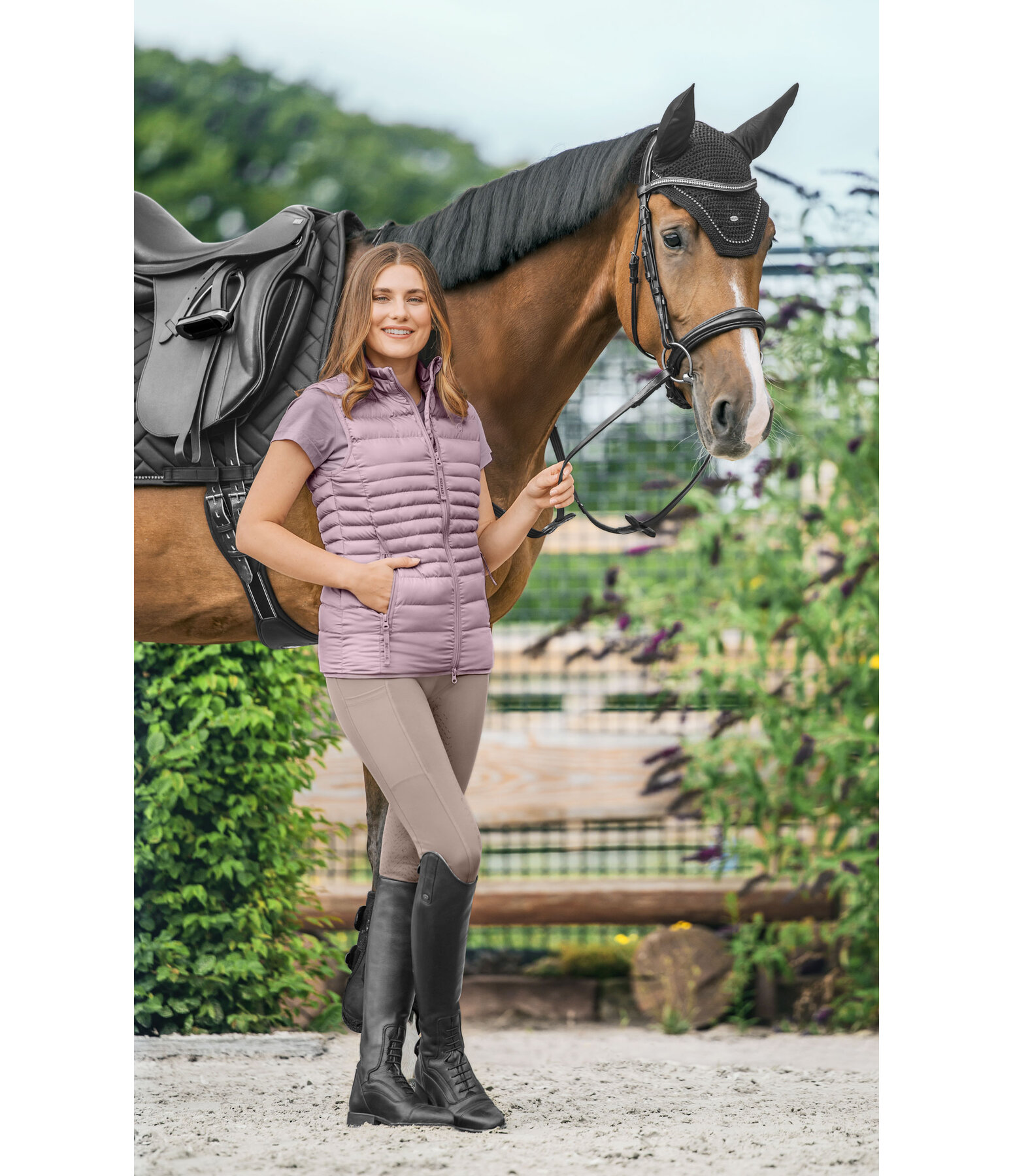 Gilet trapuntato Miray