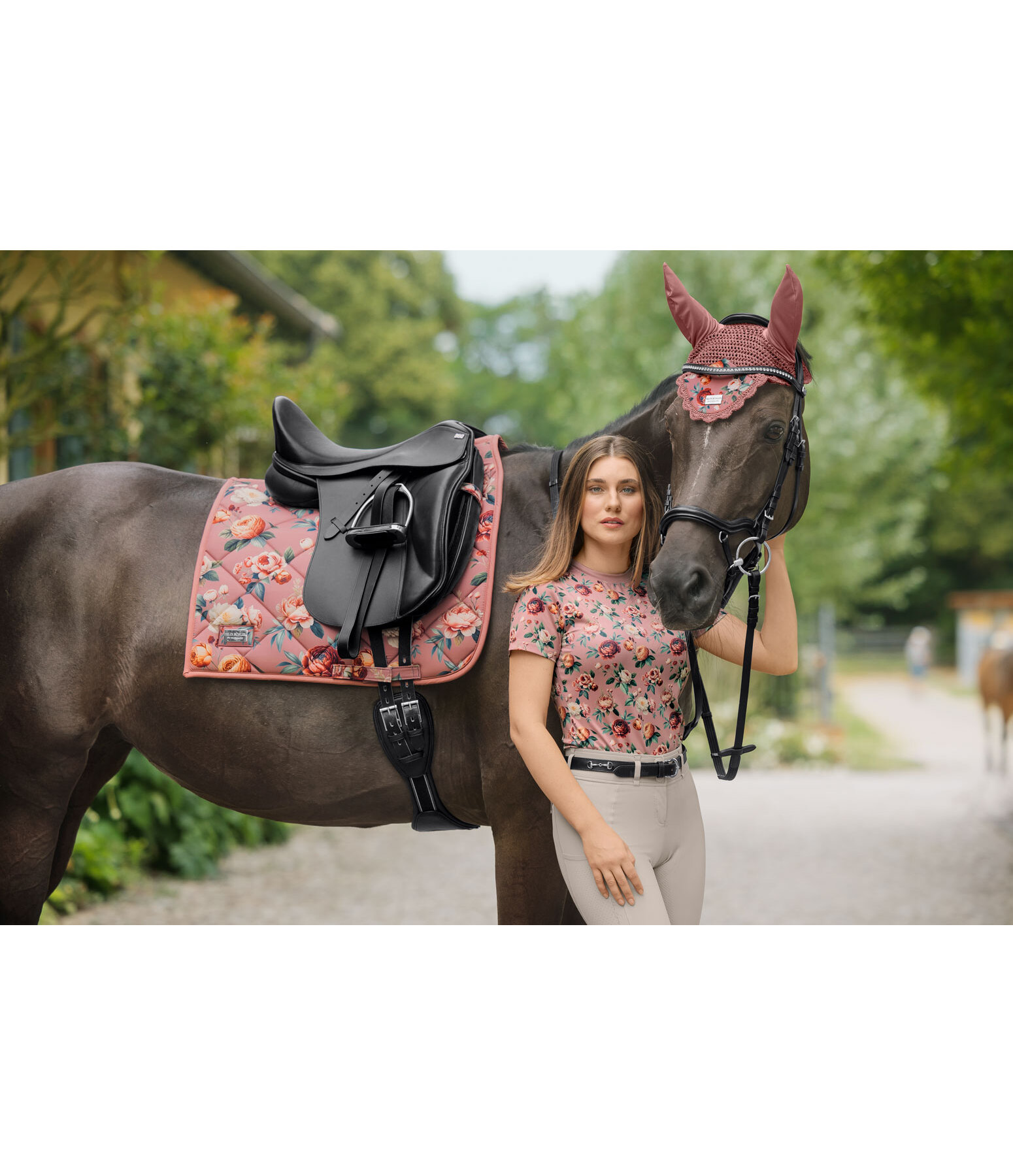 T-shirt cropped funzionale Fleur