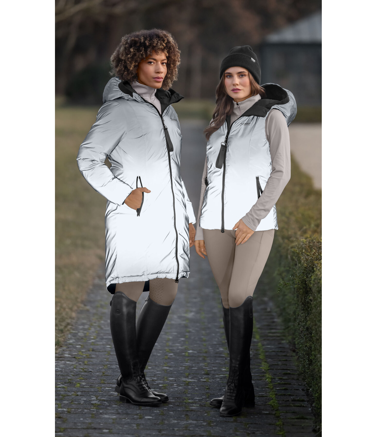 Cappotto reversibile Reflective