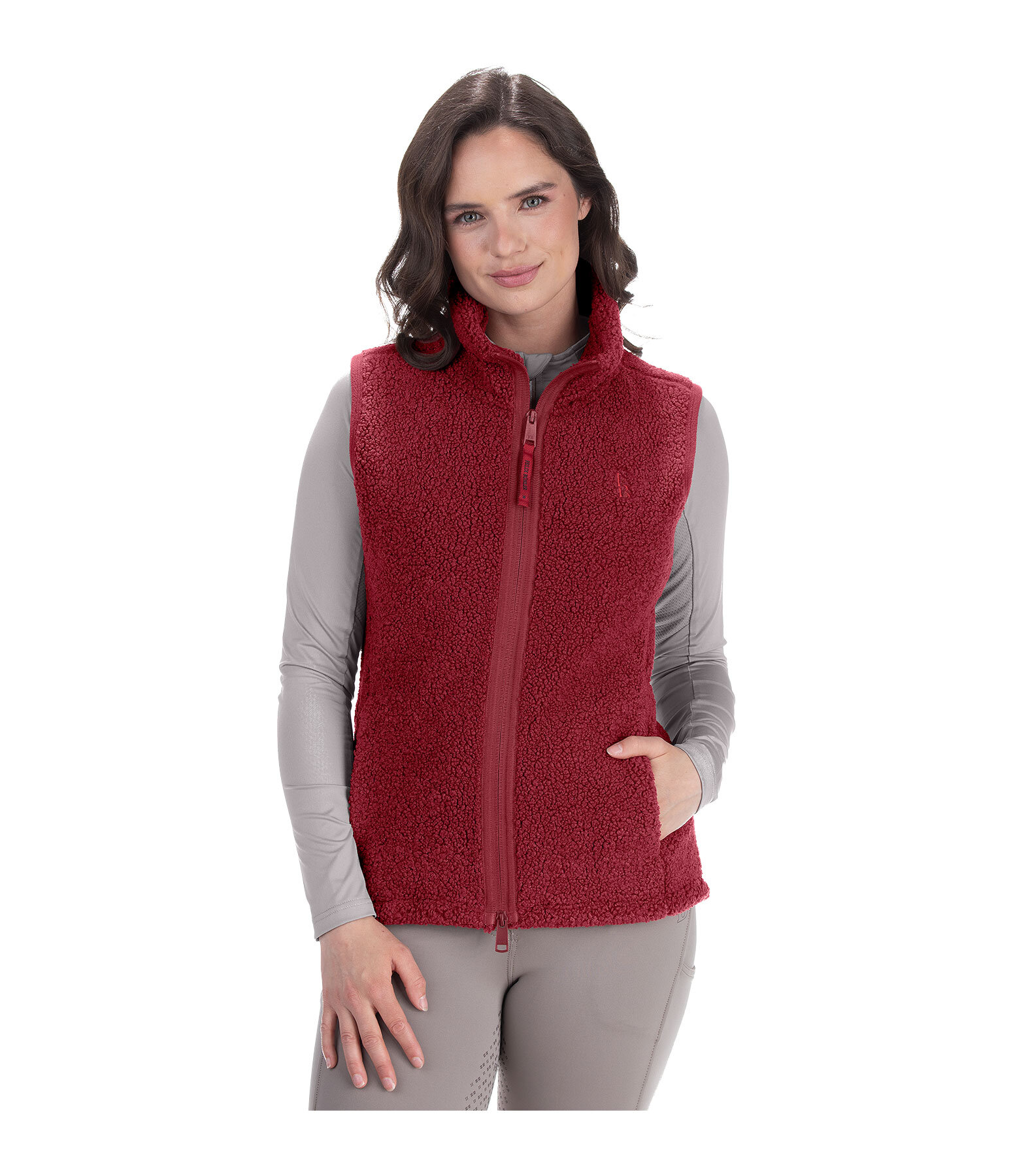 Gilet in pelliccia sintetica Emma