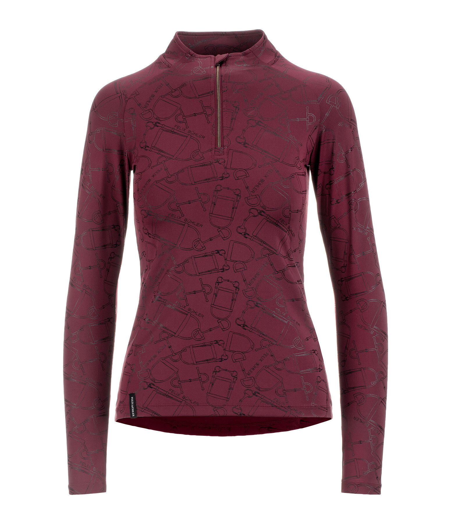 Maglia funzionale con zip Julia