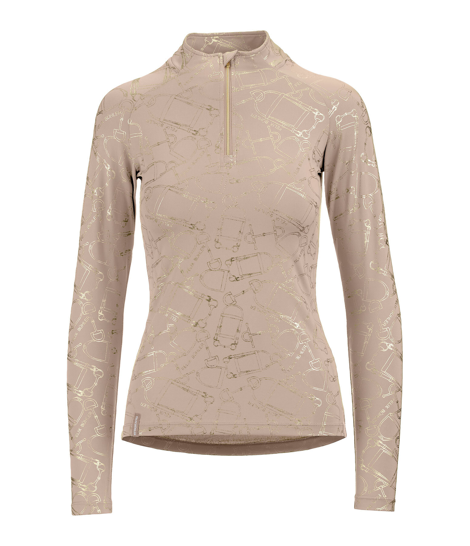 Maglia funzionale con zip Julia