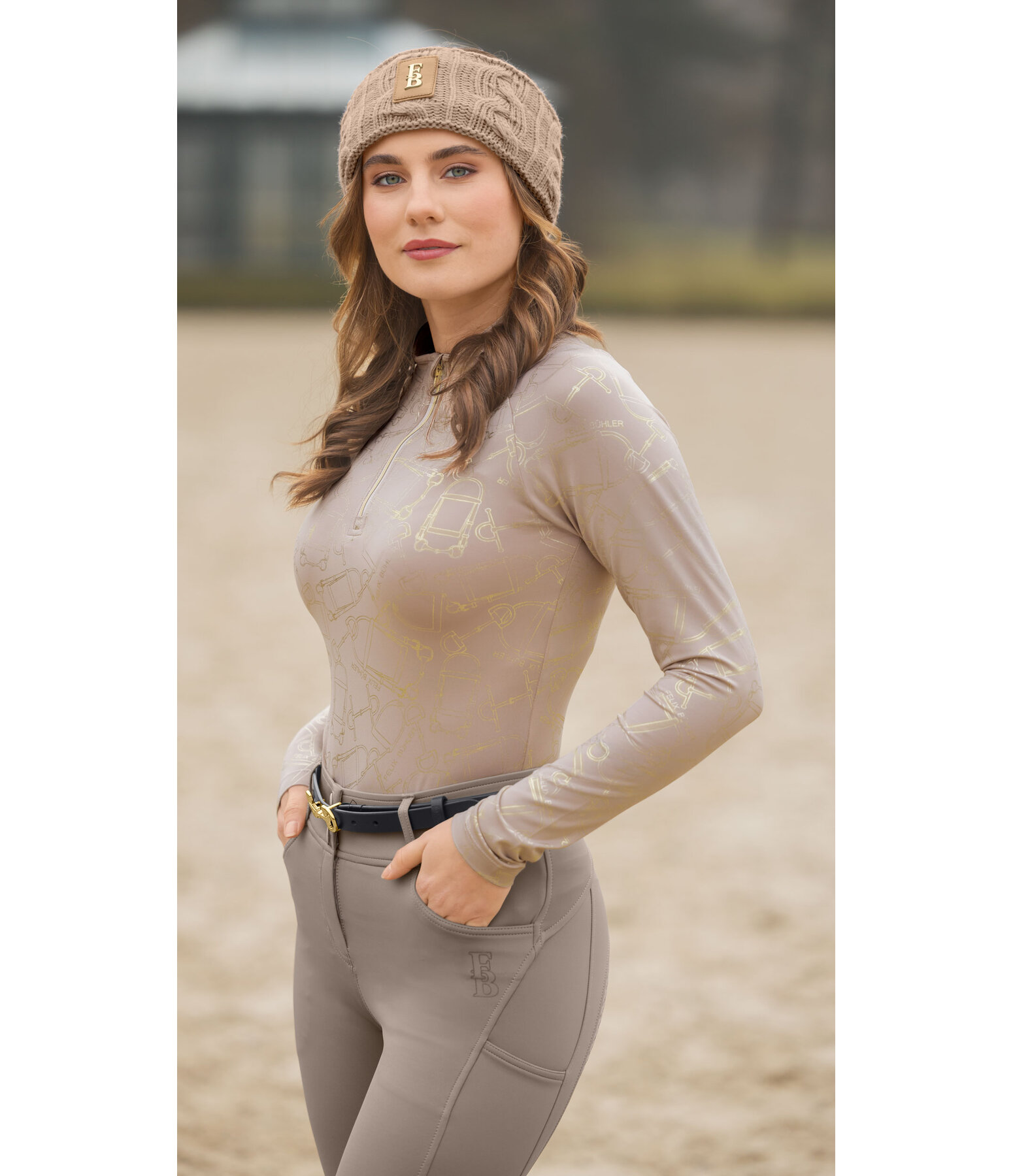 Maglia funzionale con zip Julia