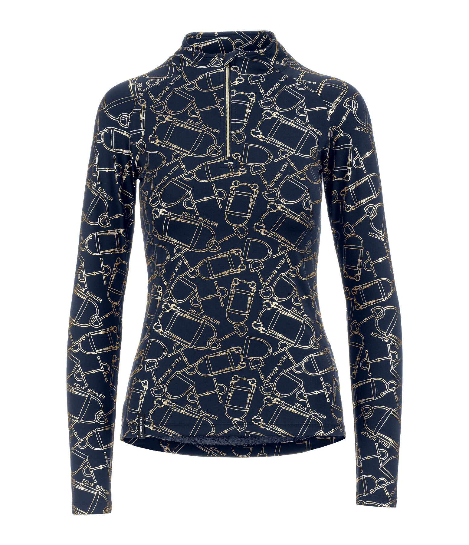 Maglia funzionale con zip Julia