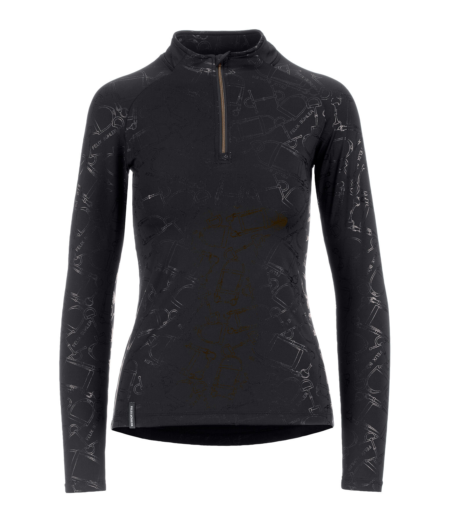 Maglia funzionale con zip Julia