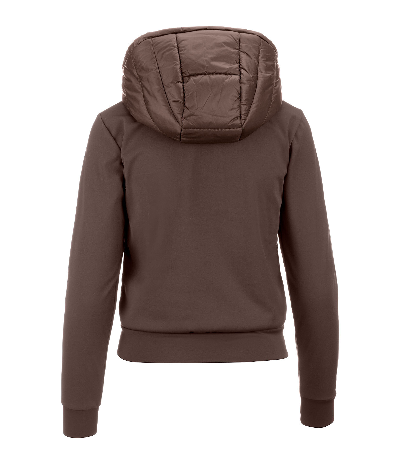 Giacca da equitazione combinata softshell con cappuccio Sabine